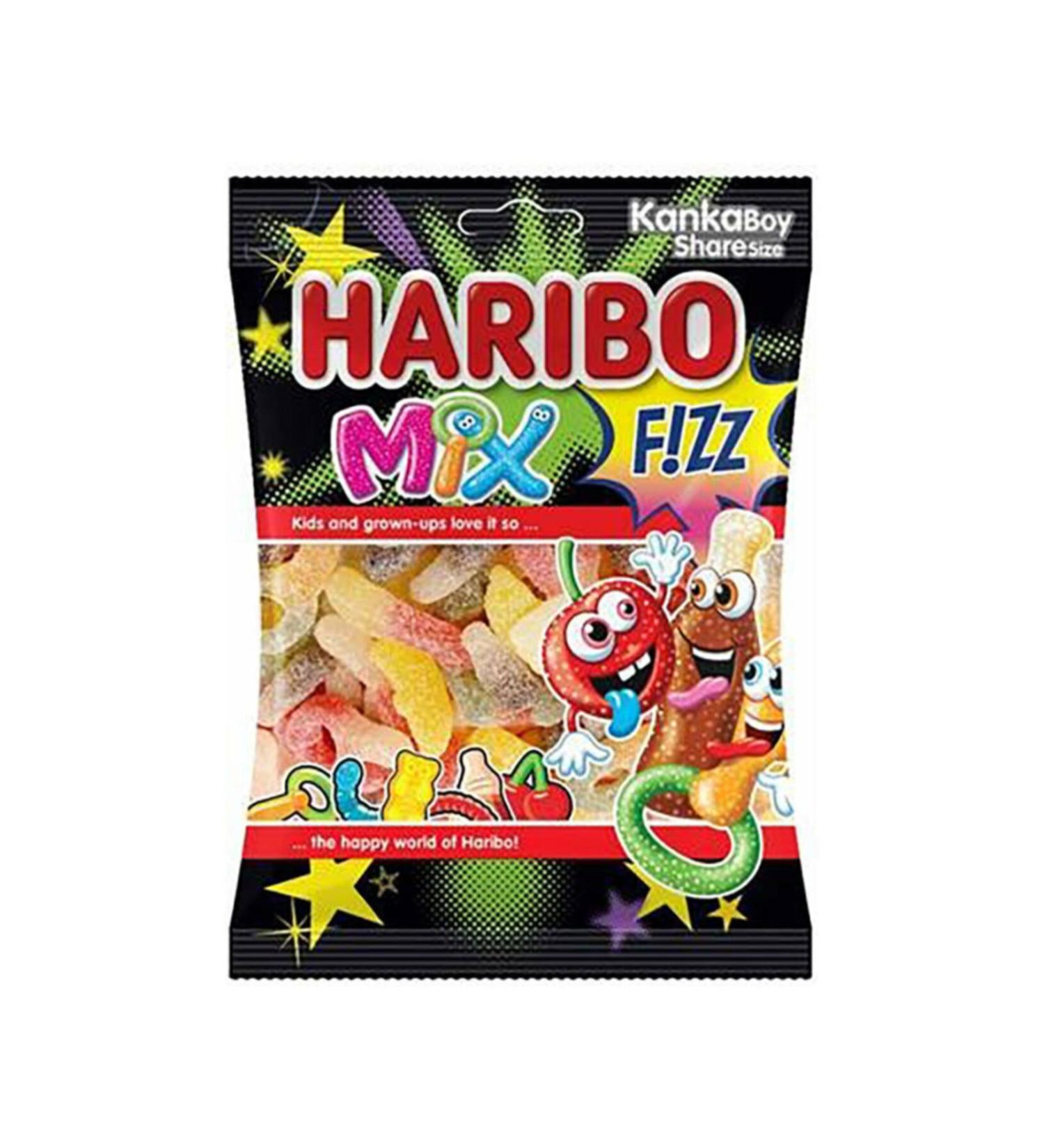 Haribo Mix Fizz Sour 70 Gr X 3 Pieces