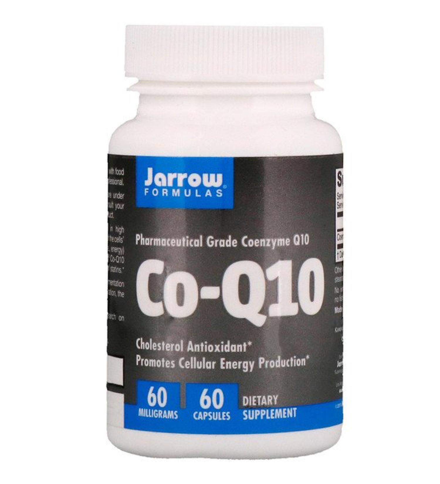 Jarrow Formulas Co-Q10 60 mg 60 Capsules