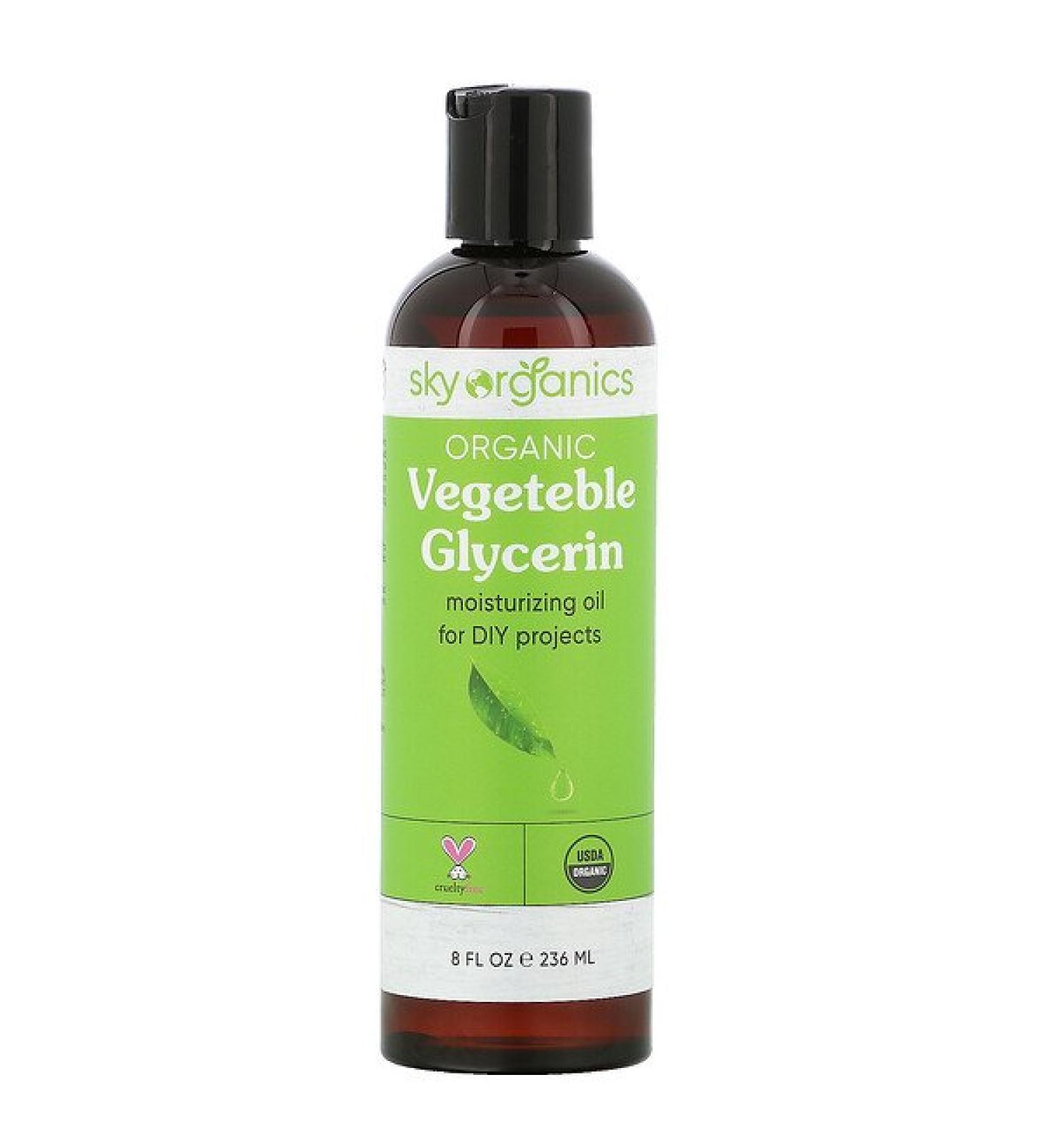 Sky Organics Organic Vegetable Glycerin 8 fl oz (236 ml)