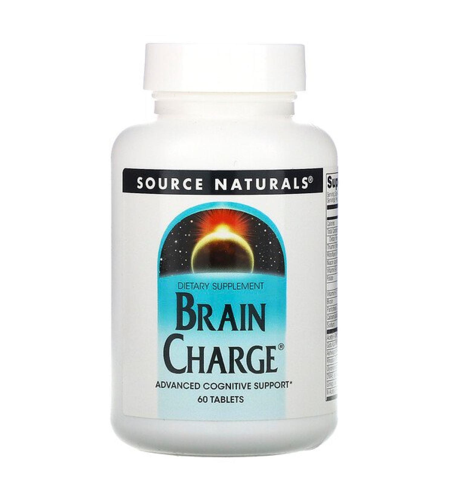 Source Naturals Brain Charge 60 Tablets