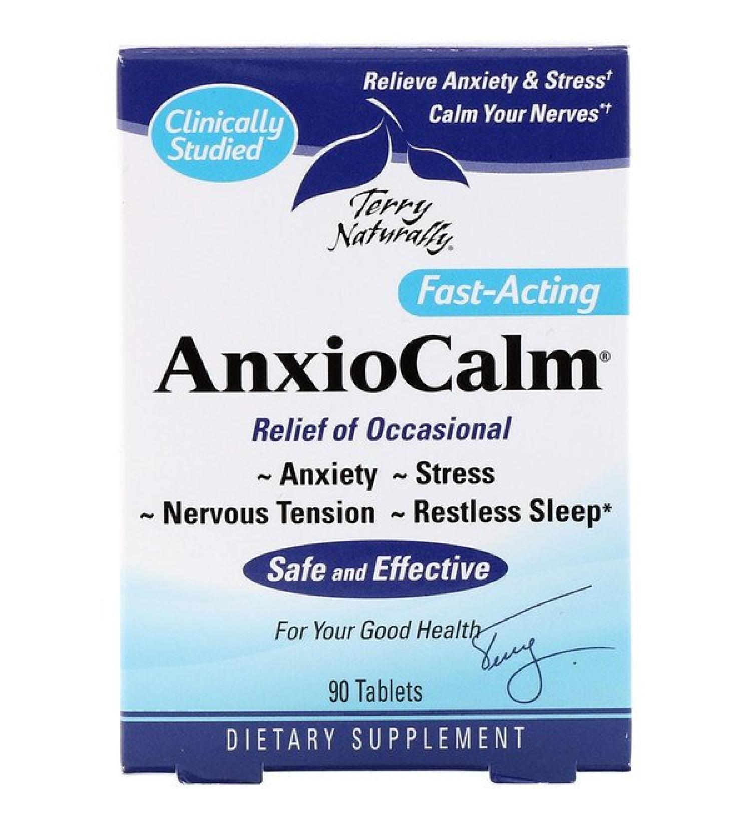 Terry Naturally AnxioCalm 90 Tablets