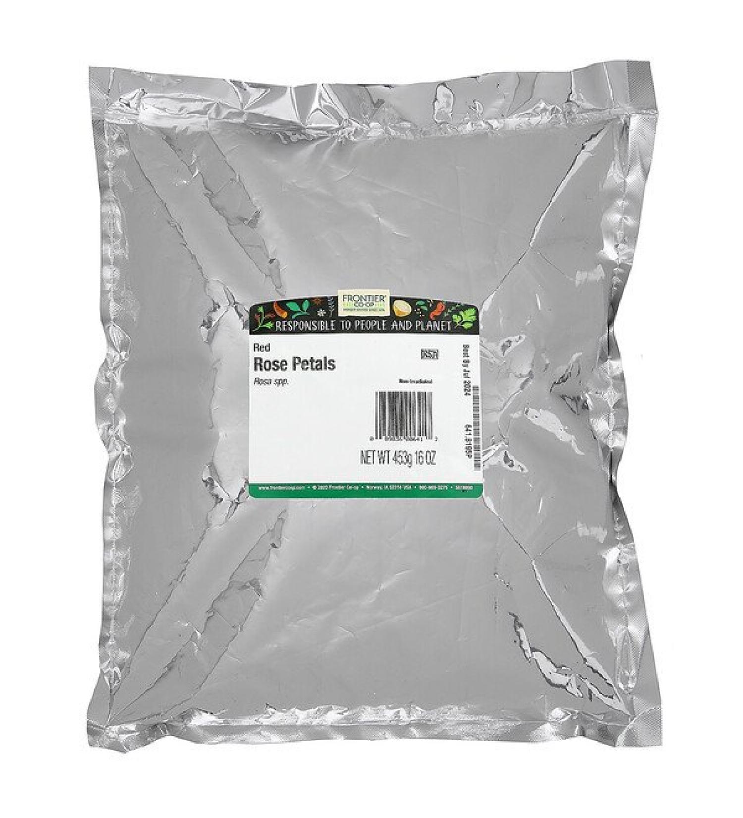 Frontier Co-op Red Rose Petals 16 oz (453 g)