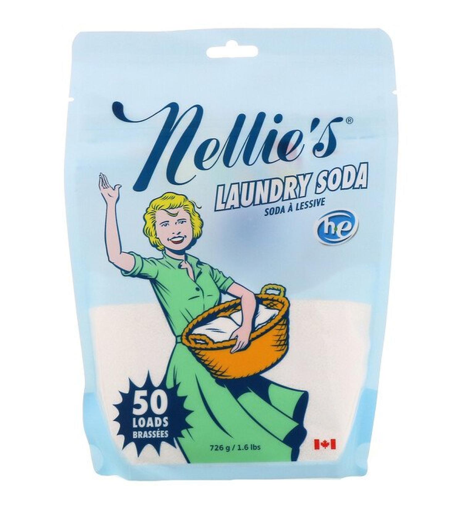 Nellie's Laundry Soda 50 Loads 1.6 lbs (726 g)