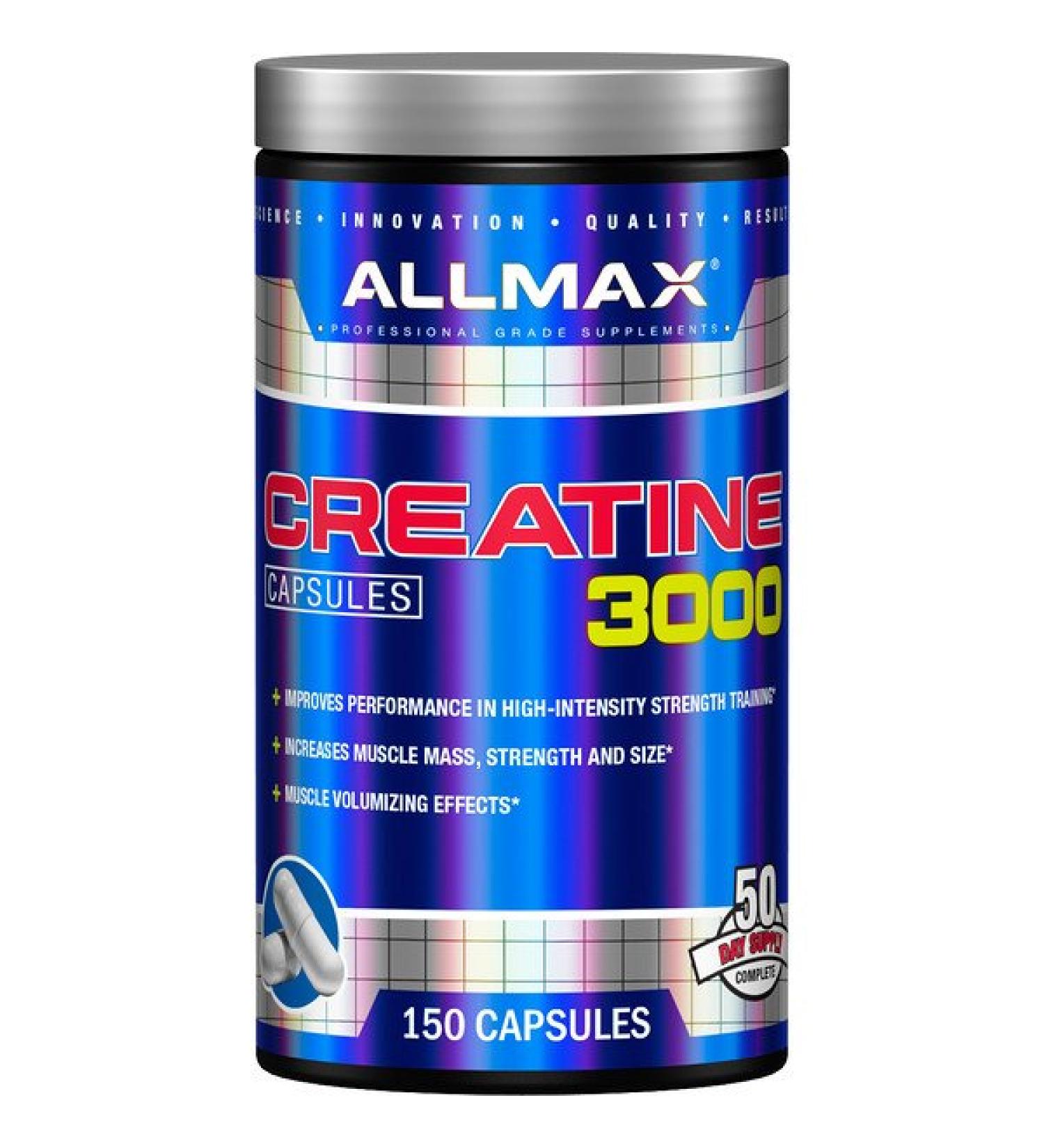 ALLMAX Nutrition Creatine 3000 3000 mg 150 Capsules