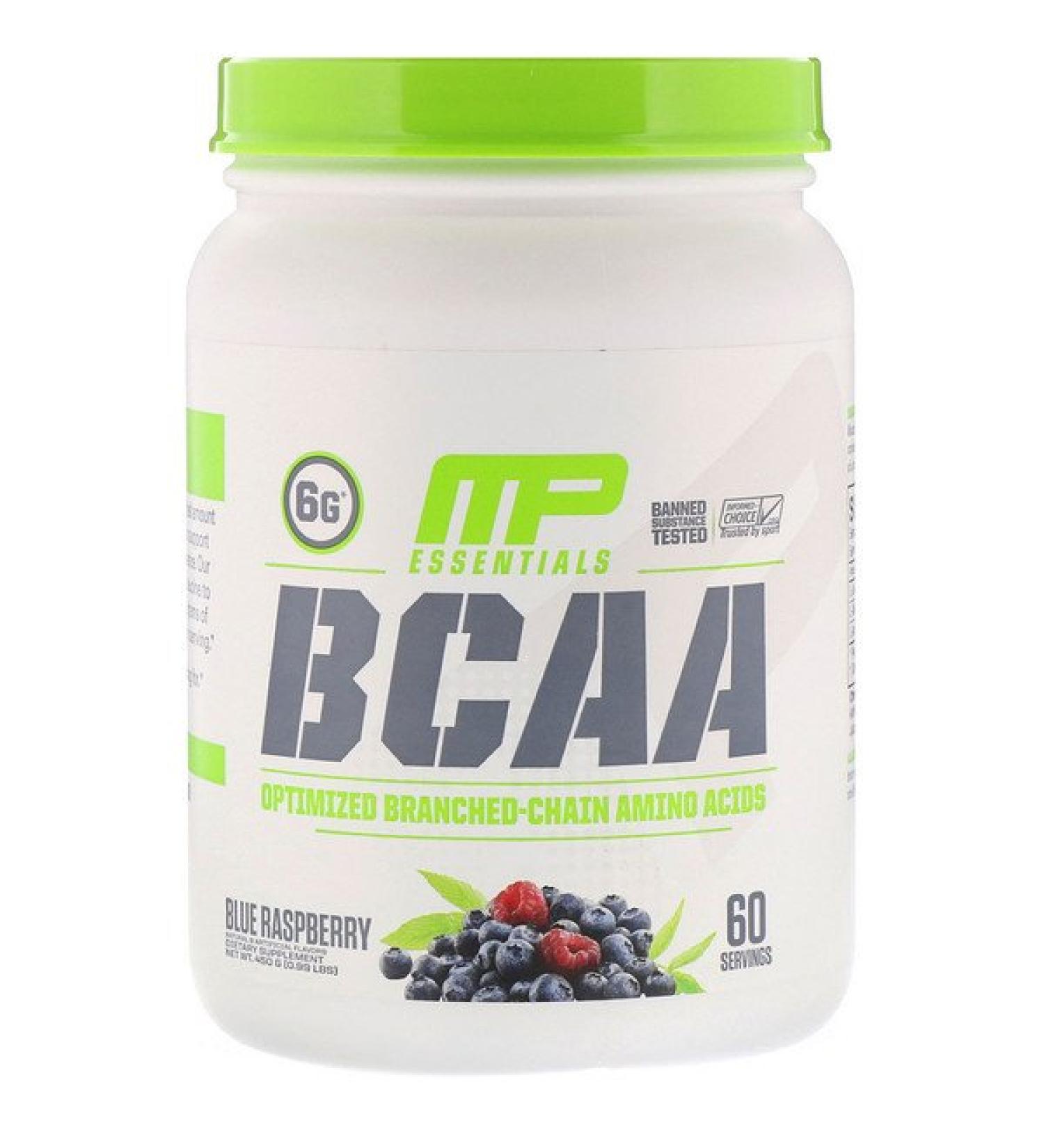 MusclePharm Essentials BCAA Blue Raspberry 0.99 lb (450 g)