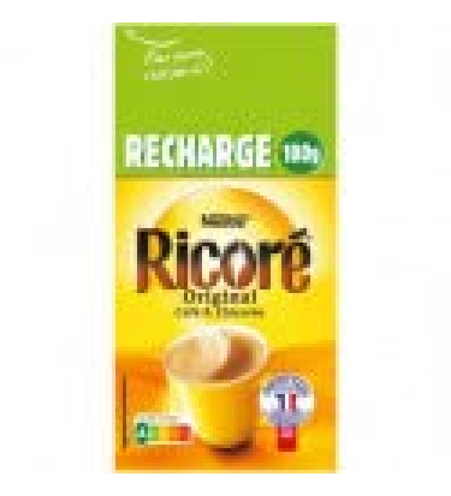RICORE - Ricoré Original - Soluble Chicory Coffee In Eco Pack - 180G - Two Items