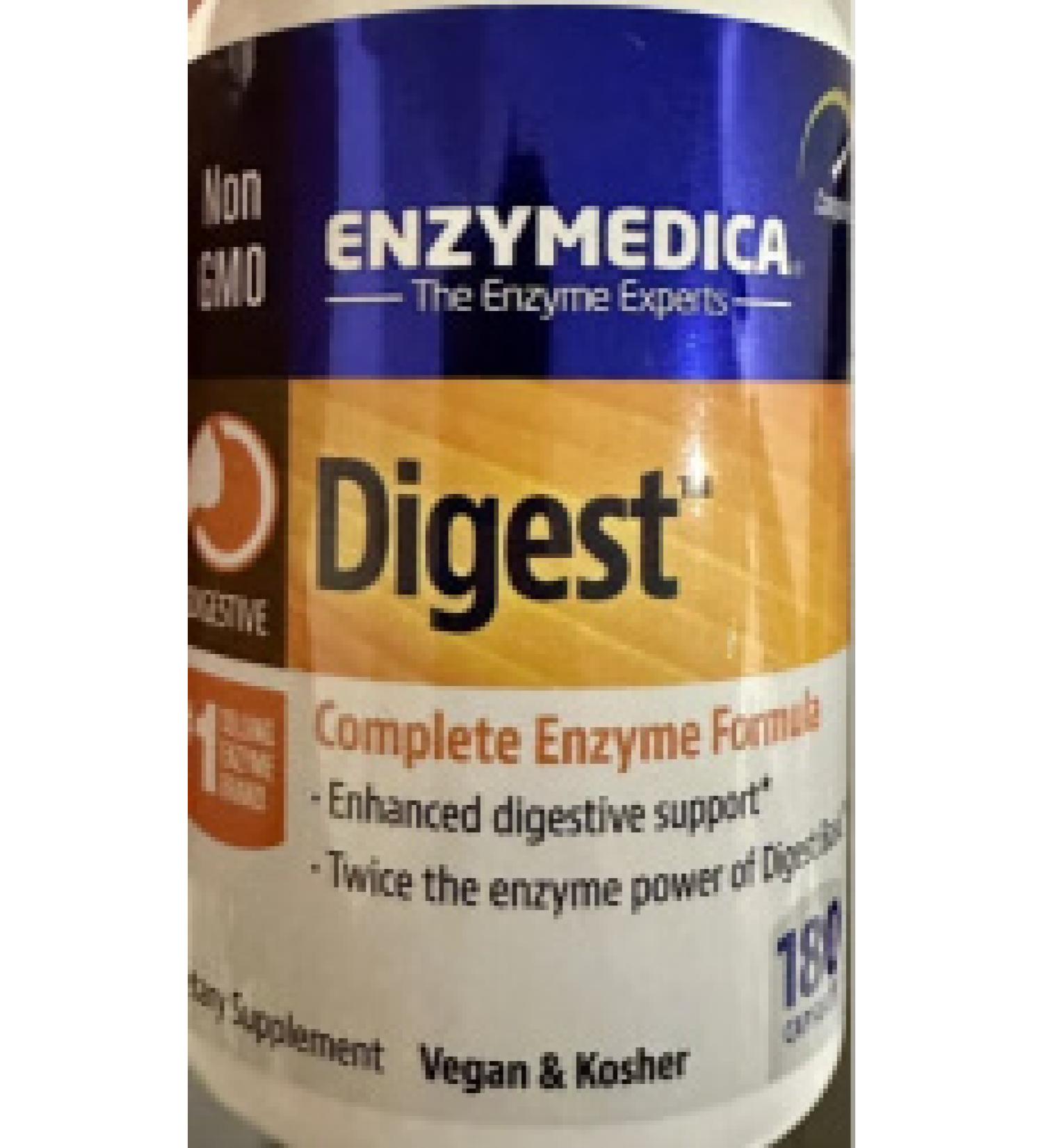  Digest Complete Enzyme Formula 180 Capsules