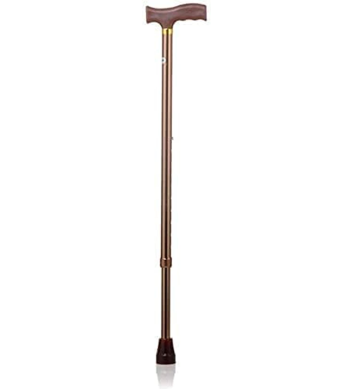 Canes Walking Stick Crutch for Elderly Seniors Telescopic Walking Cane Height Adjustable Lightweight Aluminum Walking Aid for Men Women with Handle - Buy Online on GoSupps.com