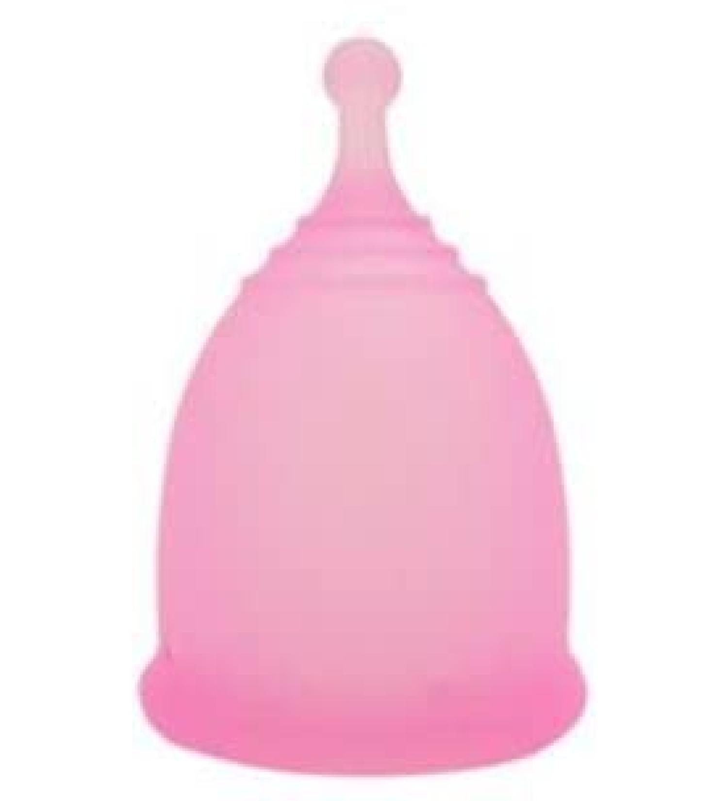 BSSTORE Medical Grade Silicone Menstrual Cup - Reusable & Non-Irritating Size S (Pink) for Comfortable Period Relief - Buy Online on GoSupps.com