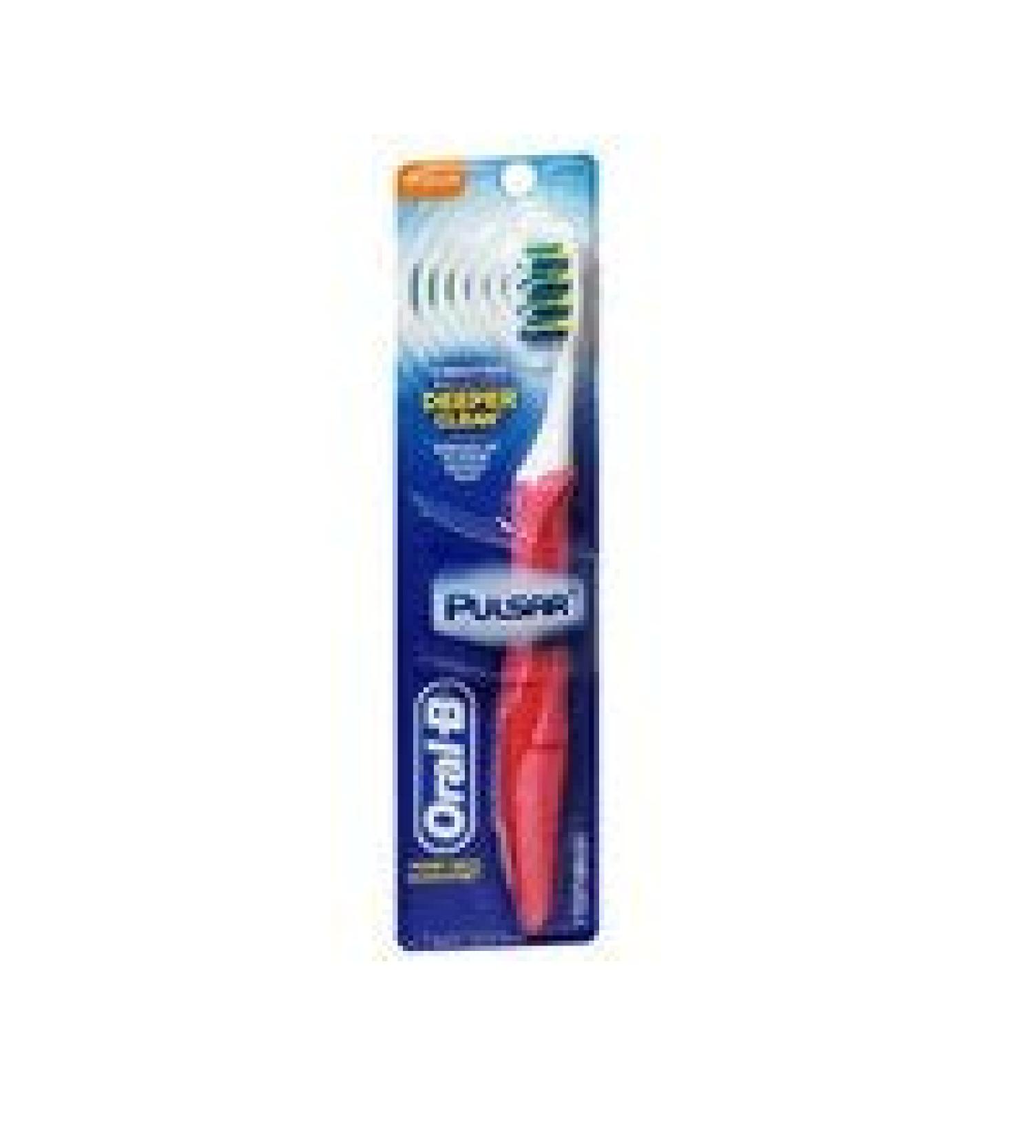Oral-B Pulsar Toothbrush Medium Regular Pack of 4