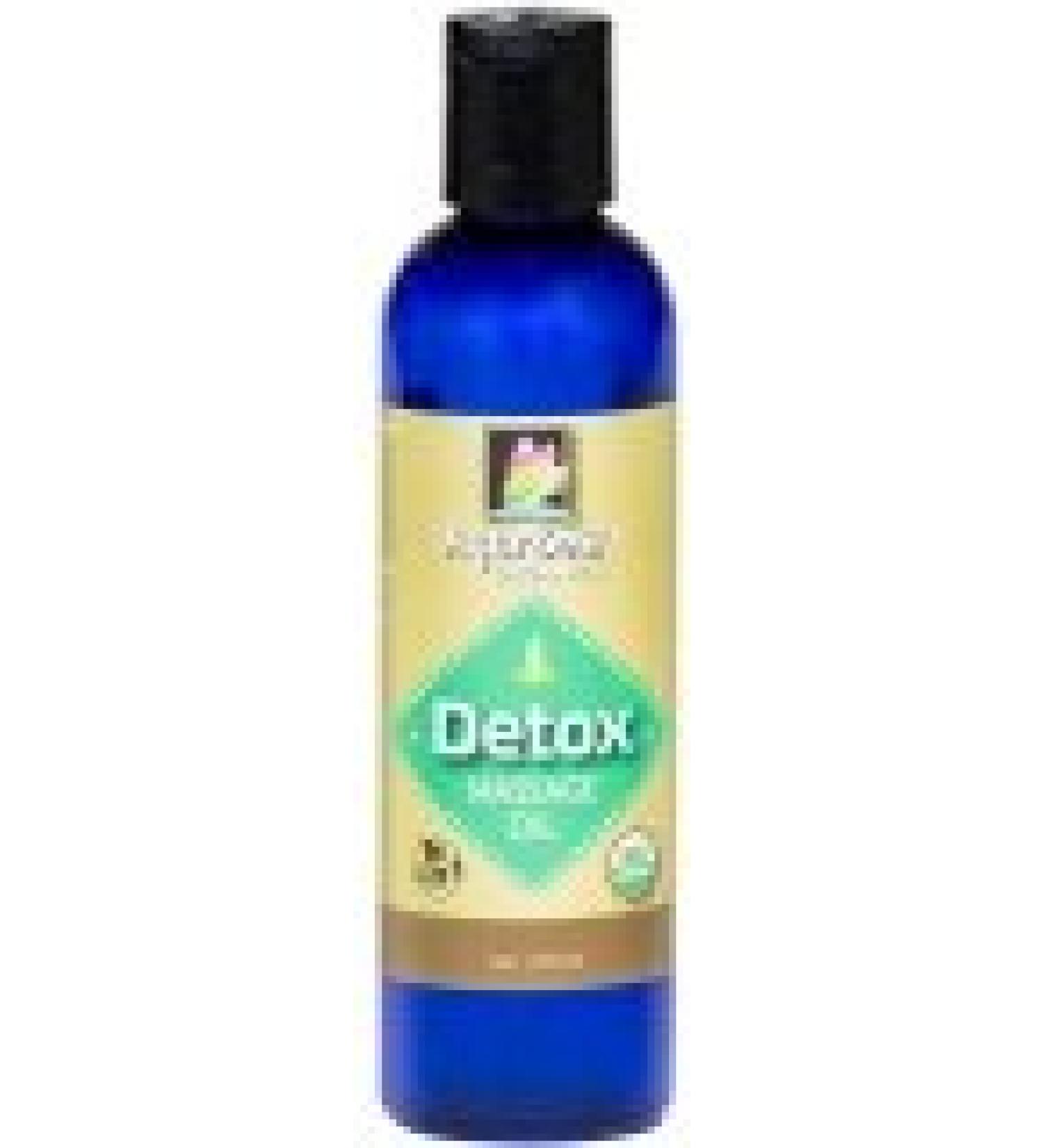 AyurBest Detox Massage Oil 4 oz USDA Certified Organic
