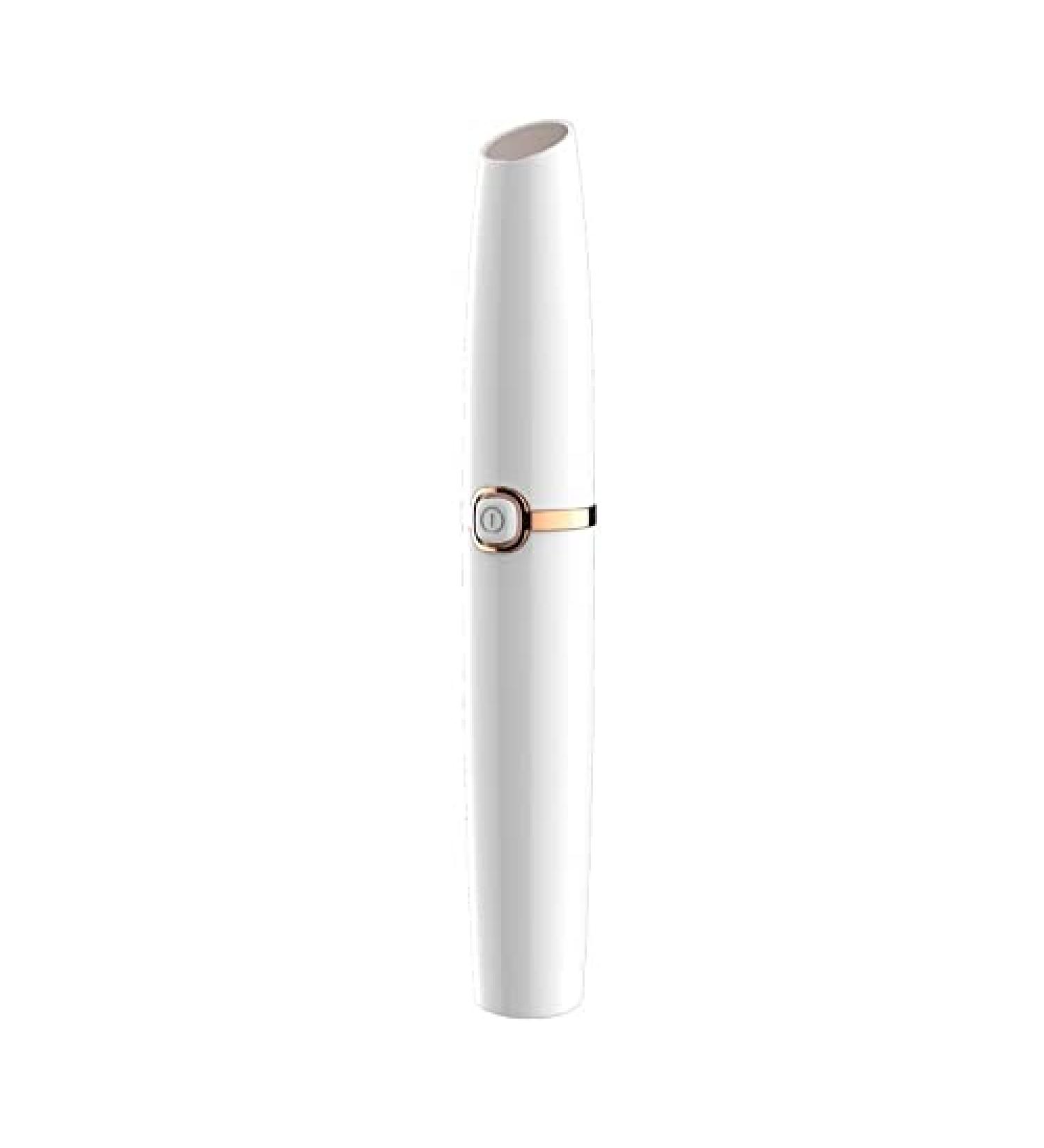 Nose Hair Trimmer & Eyebrow Trimmer for Ladies - Painless Electric Epilator in White | Best International Shipping - Buy Online on GoSupps.com