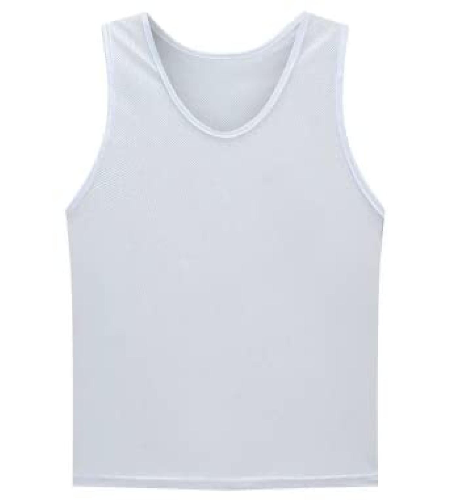 Tych3L 12 Pack White Sports Scrimmage Training Vests for Teens & Adults - Buy Online on GoSupps.com
