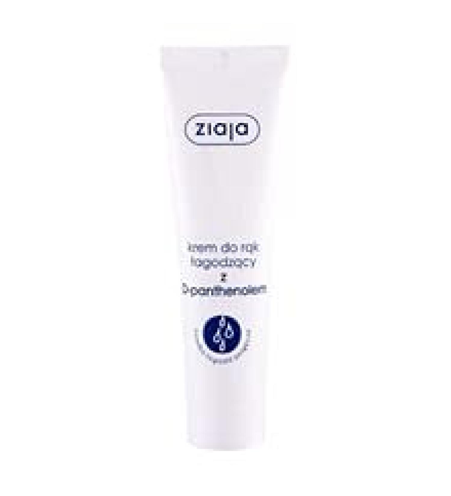 Soothing and moisturising hand cream with panthenol from Ziaja 100 ml