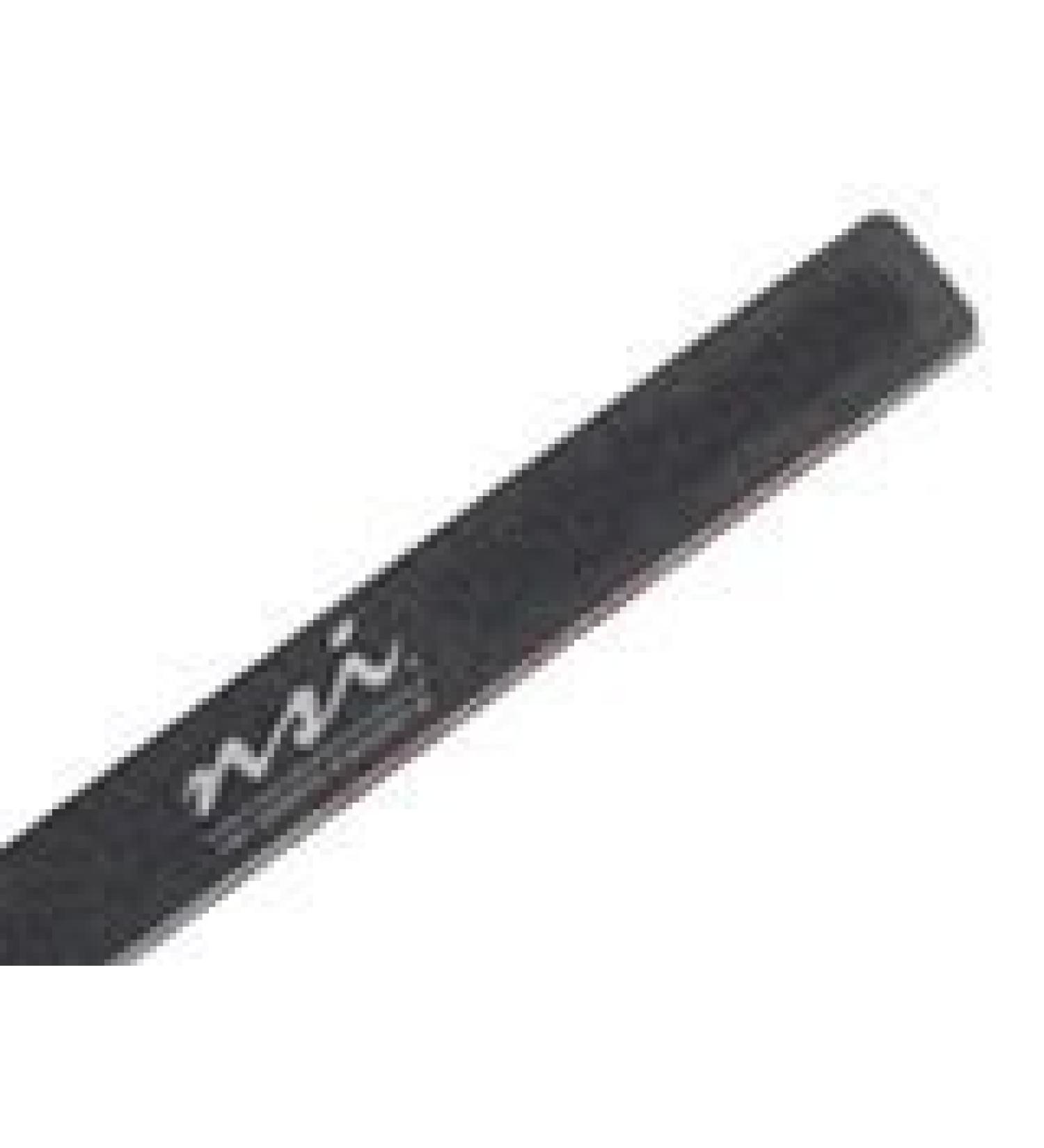 NSI Black Cushion Nail File - 180/240 grit - Washable