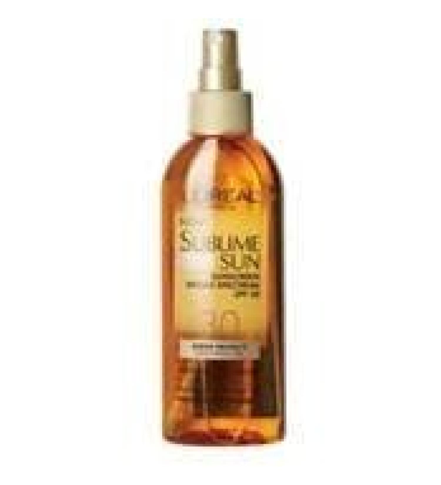 New Sublime Sun 30 SPF Sheer Protect Sunscreen Oil