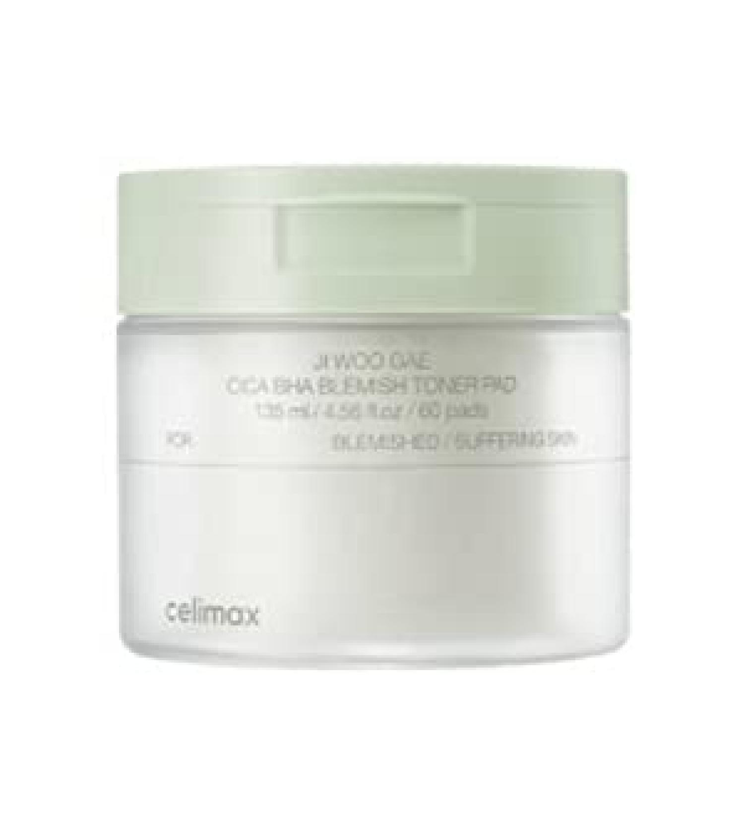  celimax JI WOO GAE. CICA BHA Blemish Pad 135 ml (60 pods) - Buy Online on GoSupps.com