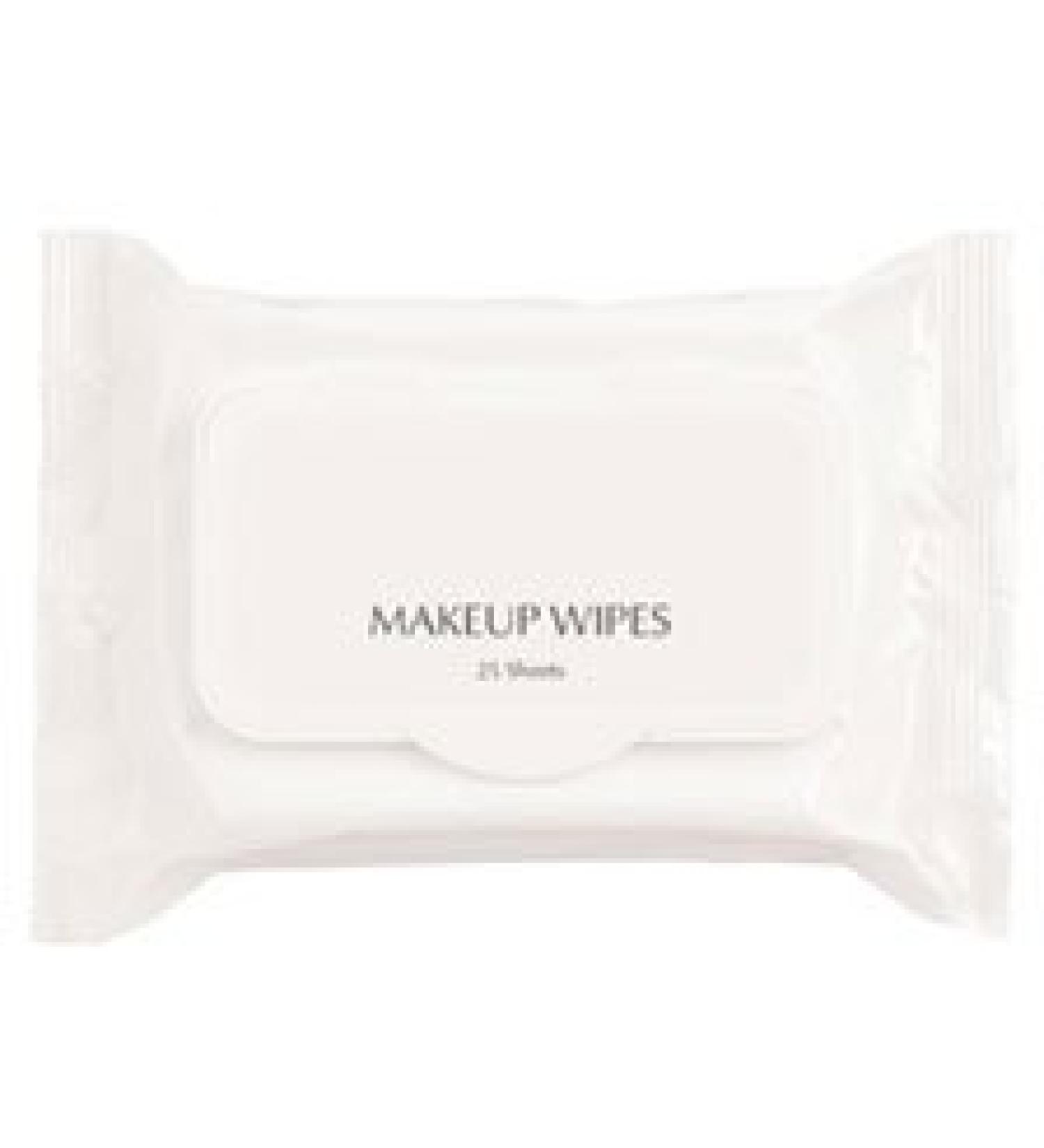 Jolie Ultra Soft Refreshing Face & Eye Makeup Remover Wipes - Cleansing Sheets- Gentle Soap Free No Rinse - 25 sheets