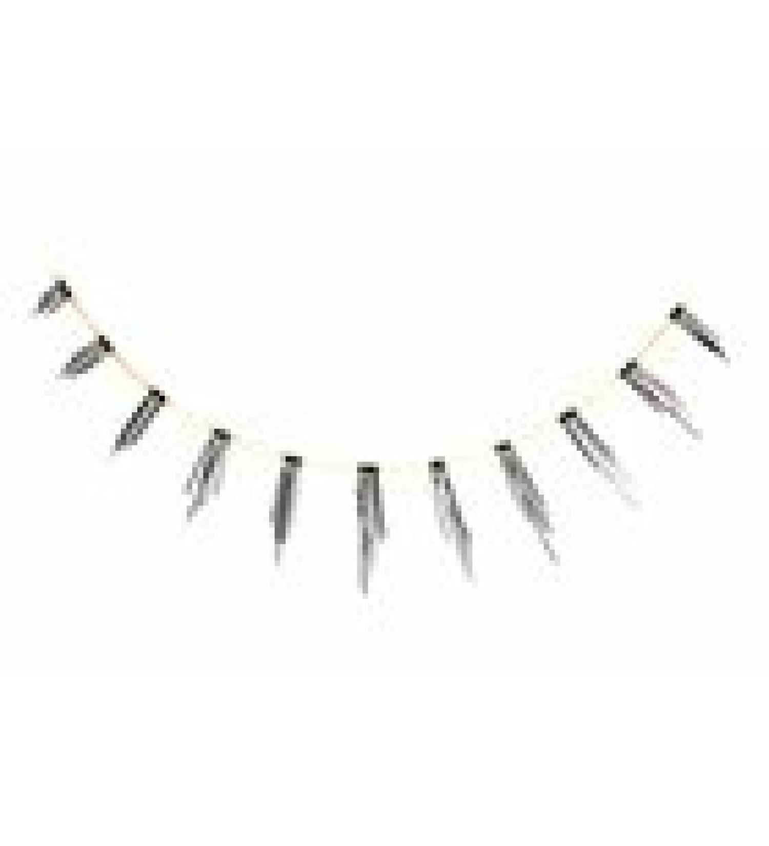 Red Cherry #602 False Eyelashes Black (Pack of 6)
