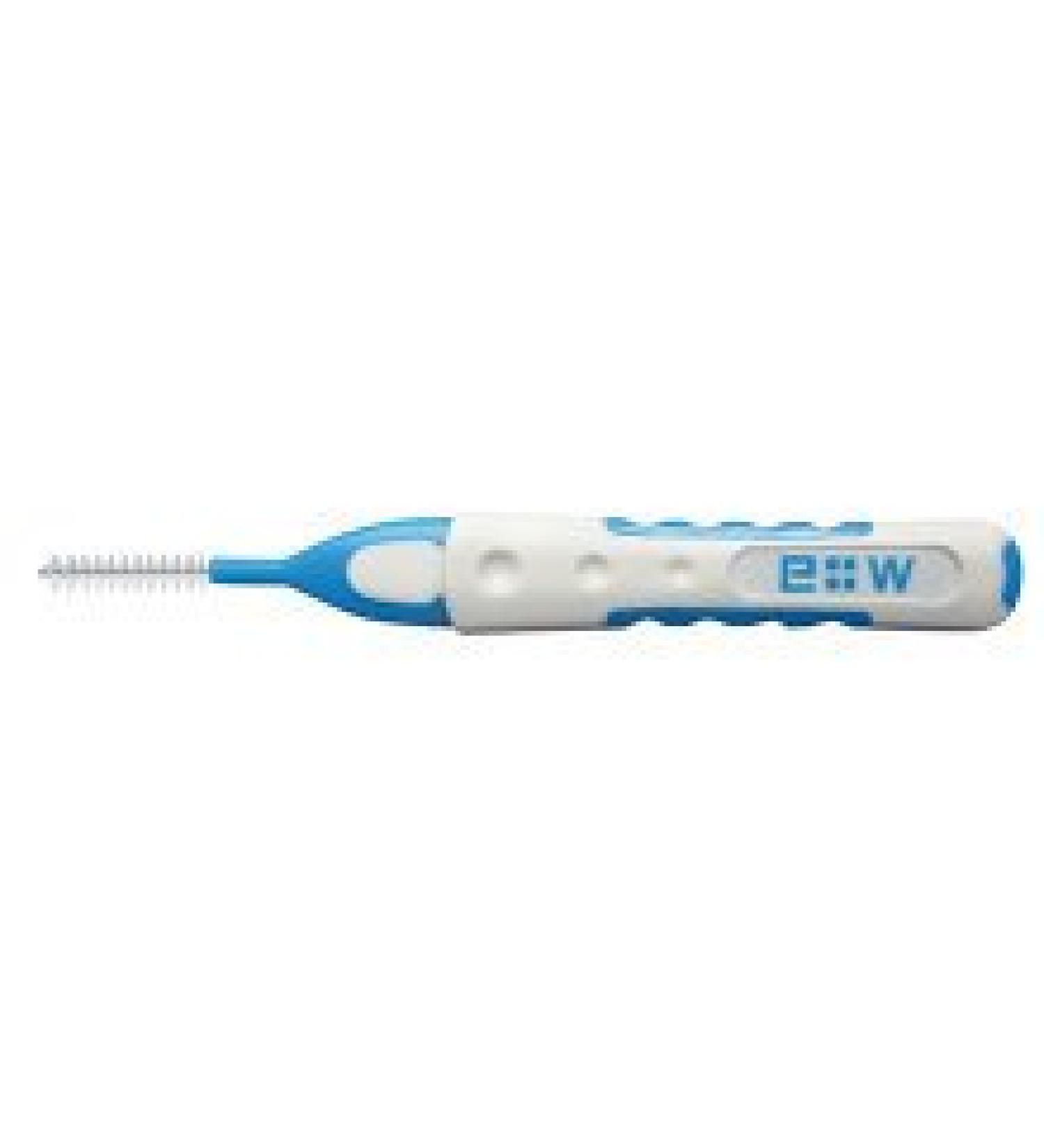 EDELWHITE pro Interdent.B r.S 0 6-3mm blue 6 pieces