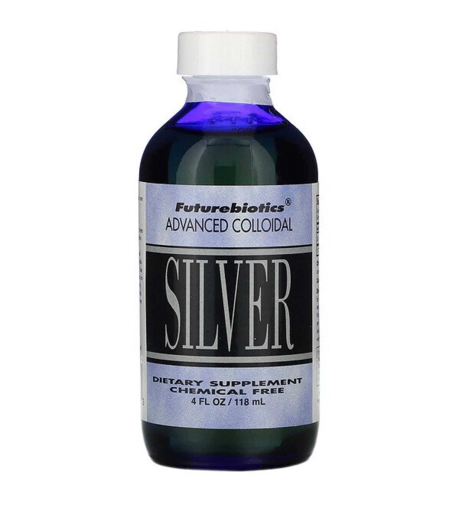 FutureBiotics Advanced Colloidal Silver 4 fl oz (118 ml)