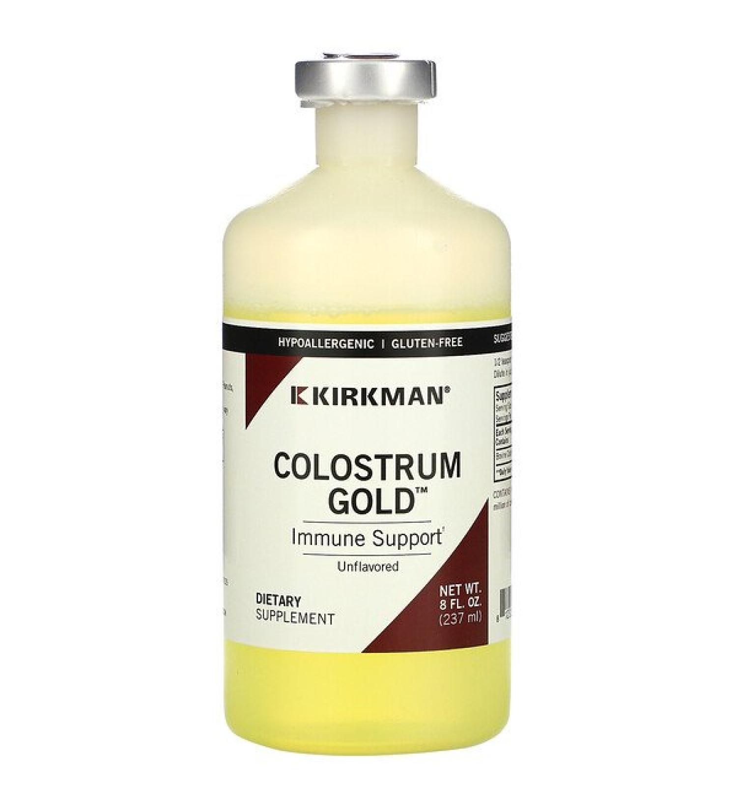 Kirkman Labs Colostrum Gold Unflavored 8 fl oz (237 ml)