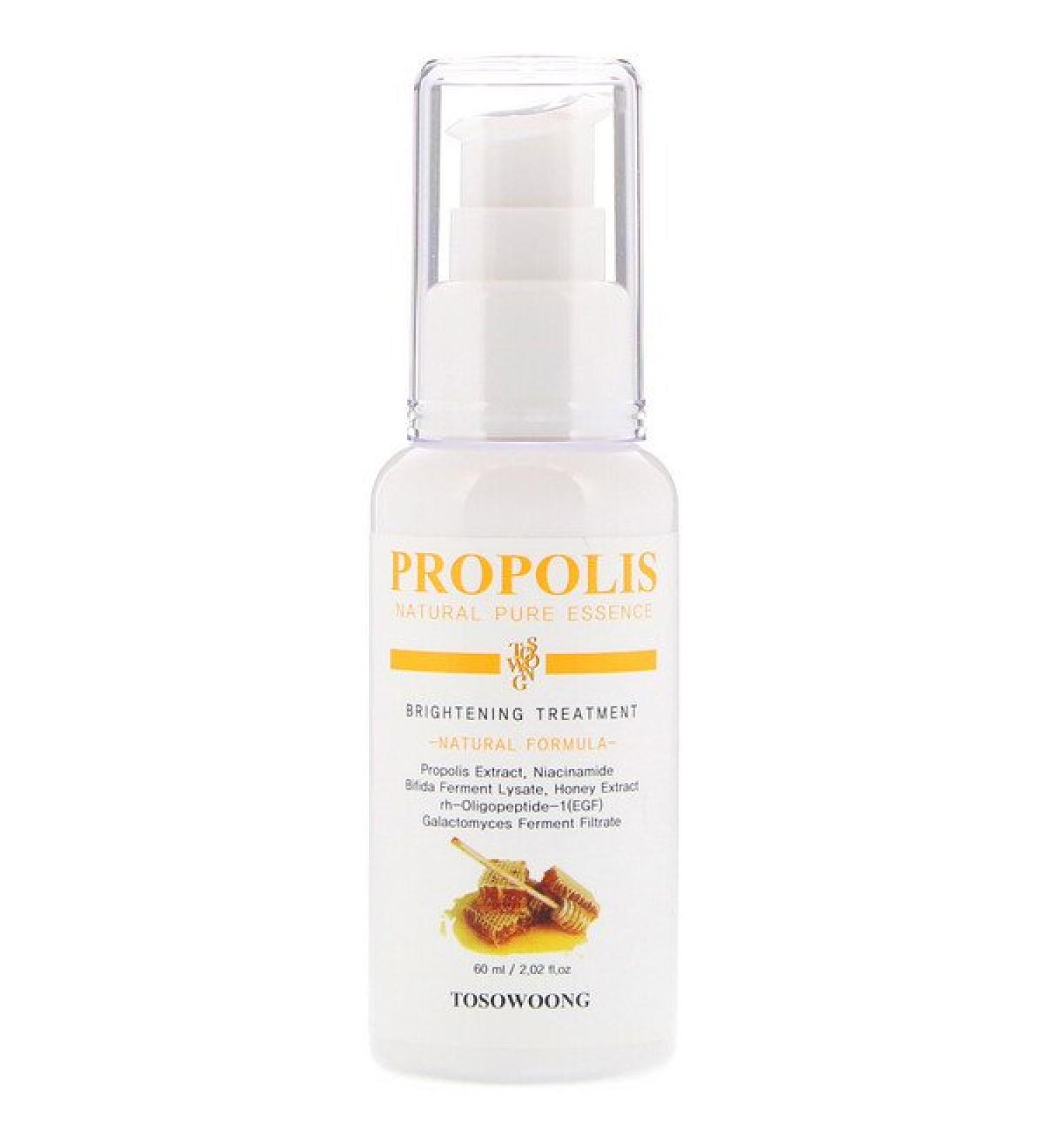 Tosowoong Propolis Natural Pure Essence Brightening Treatment 2.02 fl oz. (60 ml)