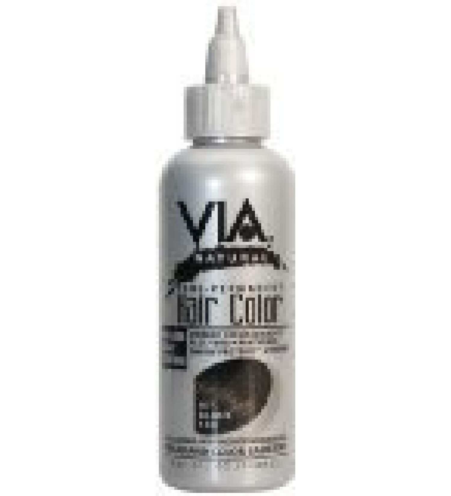 VIA Natural Semi Permanent Hair Color - #130 Jet Black 4 oz.