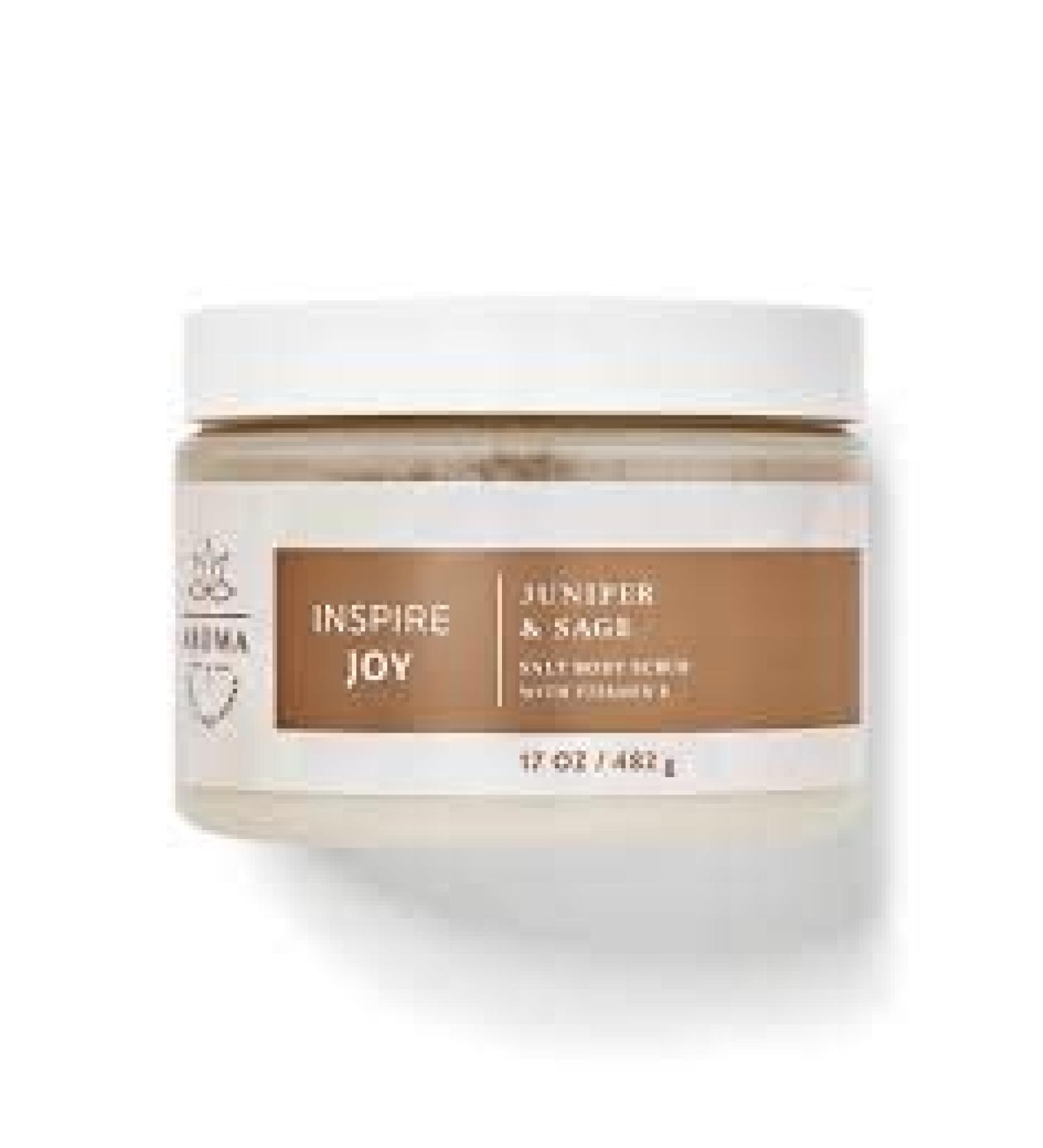 Juniper Sage Salt Body Scrub 17 oz / 482 g