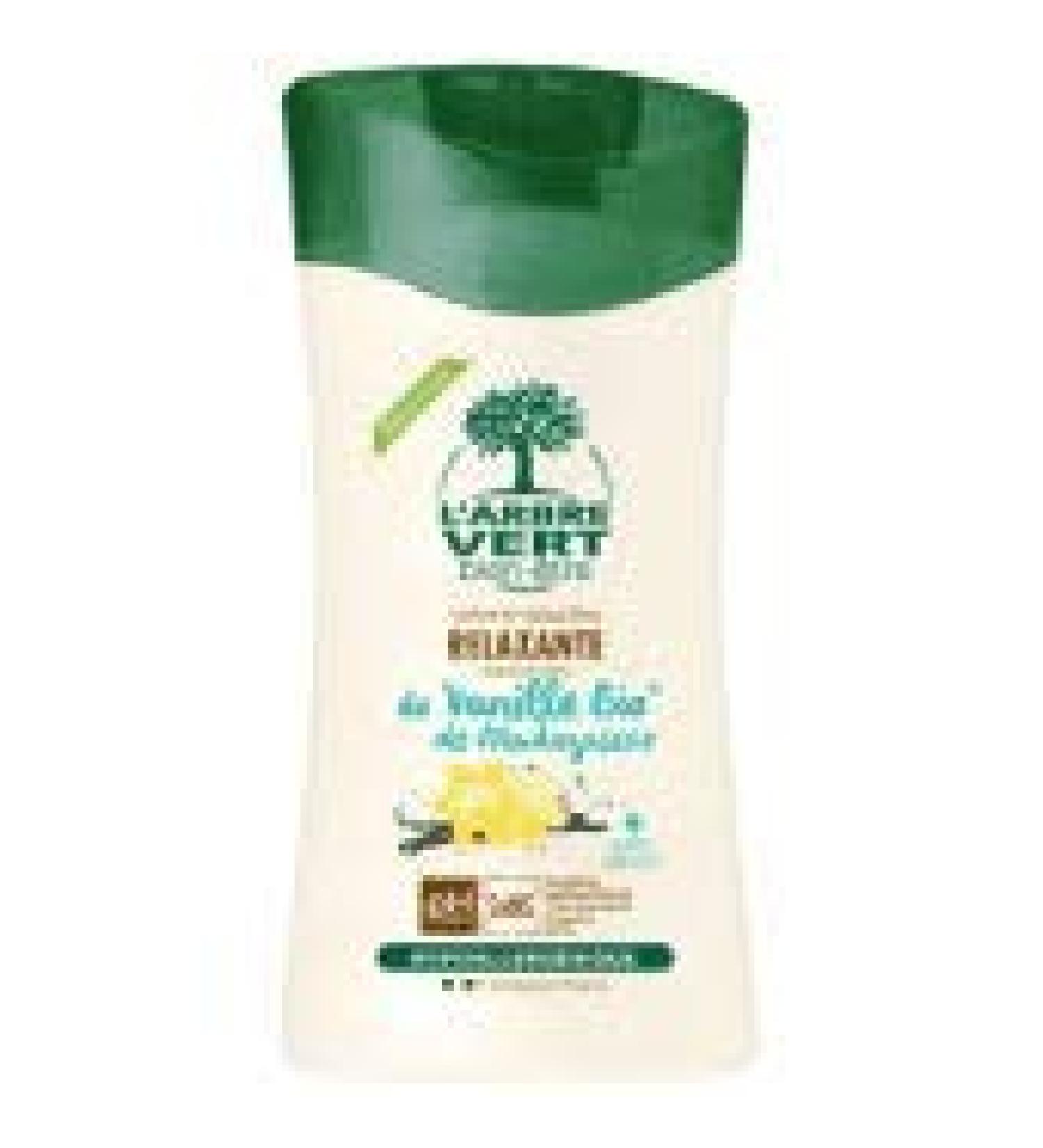 ARTICLES-QUINCAILLERIE L'Arbre Vert Organic Madagascar Vanilla Relaxing Shower Gel 250 ml