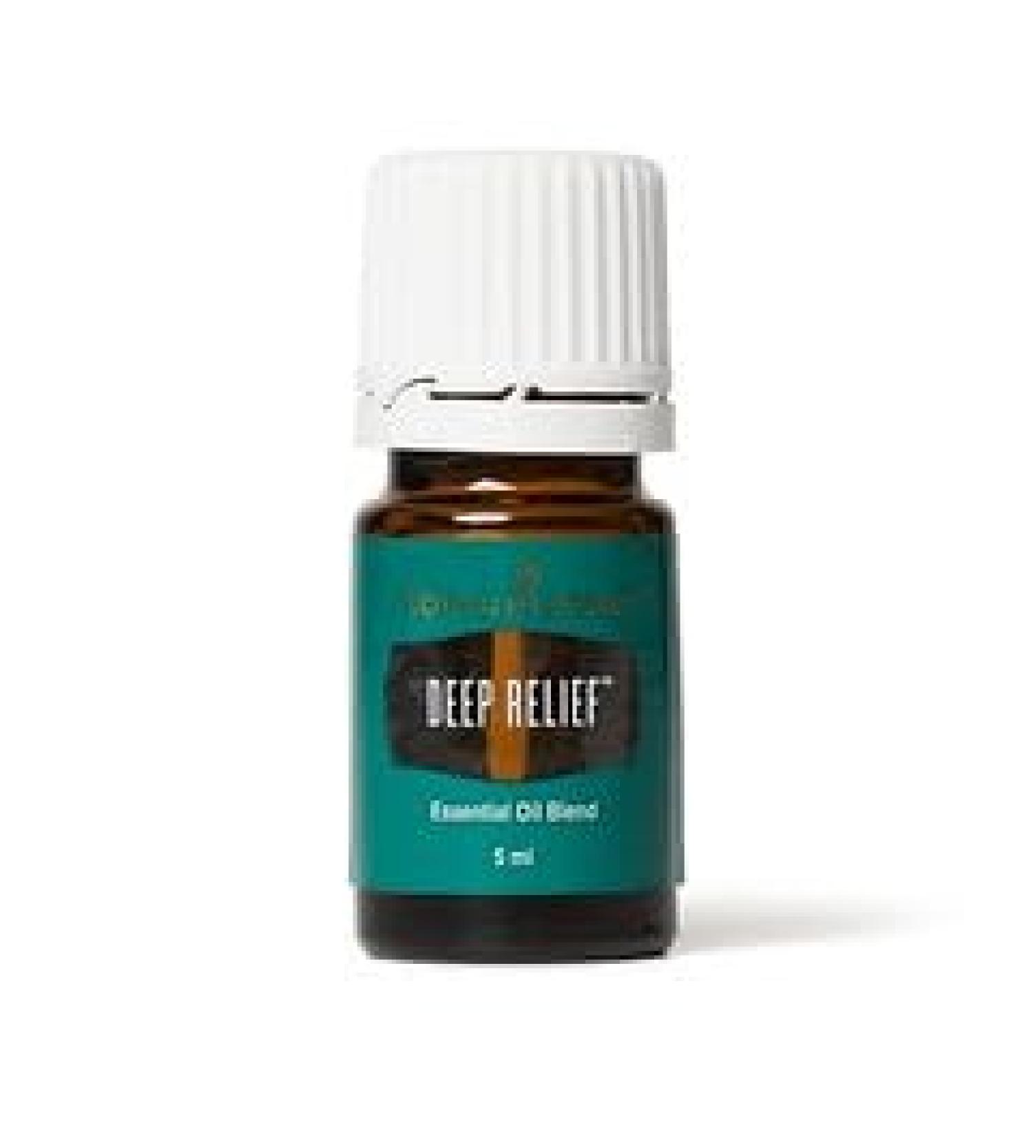 Young Living Deep Relief Essential Oil 5ml | Soothing Muscle Massage Blend | Portable & Cooling | Natural & Organic | Perfect for Gym Use - Buy Online on GoSupps.com