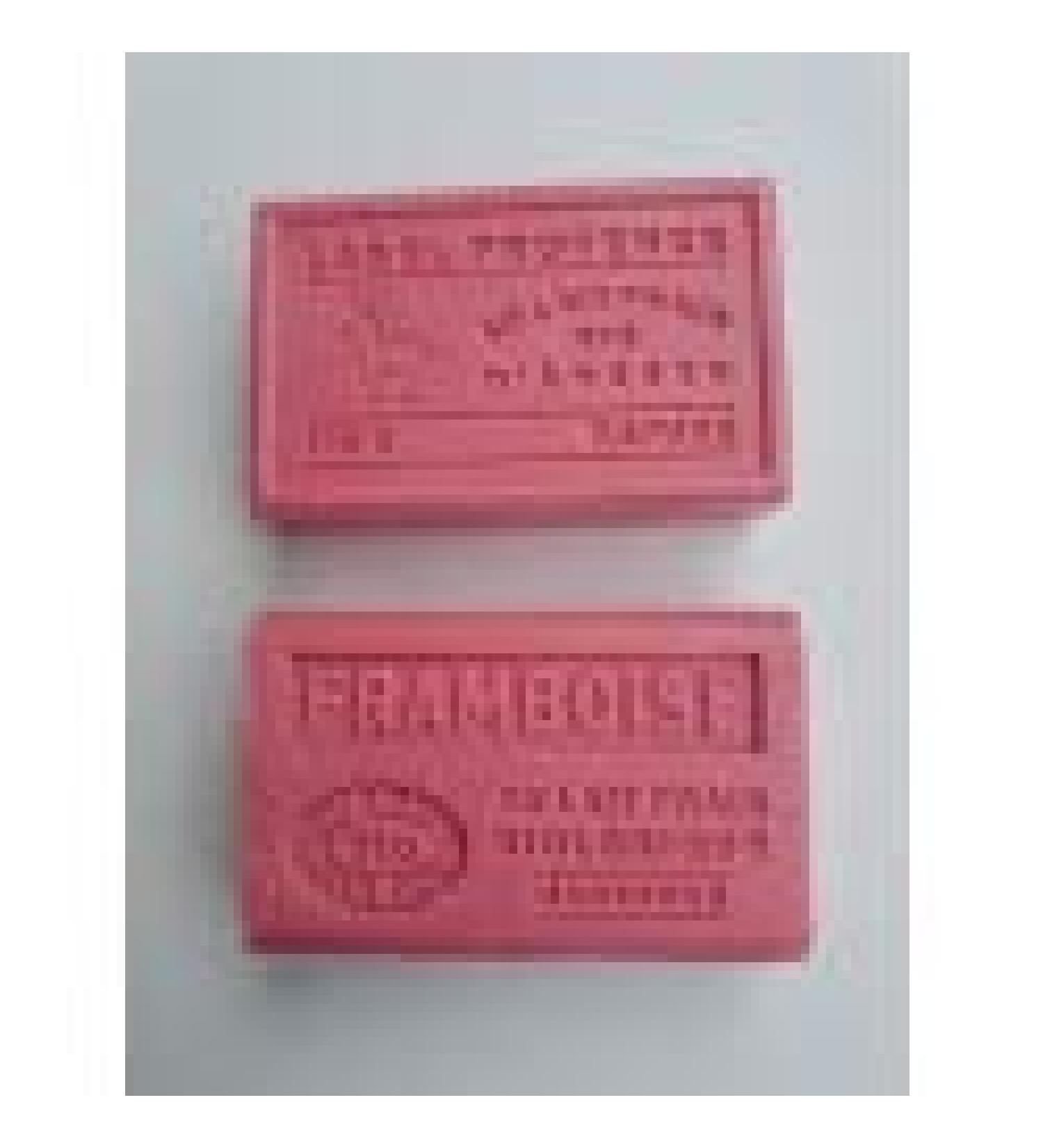 Raspberry Soap/Fresh Organic Donkey Milk - 125gr
