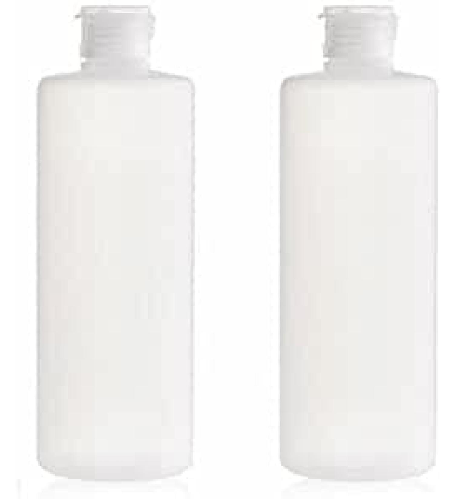 Beautybigbang 2 Pack Refillable Plastic Squeeze Bottles | Soft Hose Flip-Cover Containers for Toner Lotion Shampoo | Perfect Travel Size (100ml) - Buy Online on GoSupps.com