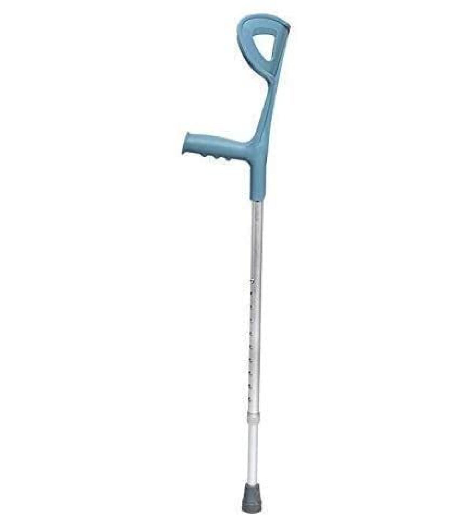 ATHUAHLR LRVTREC Forearm Crutches Adjustable Forearm Crutches - Handle Lightweight Cuff Crutch - Adjustable for Standard and Tall Adults - 12 Height Adjustable Stops Lightweight Arm Crutch - Buy Online on GoSupps.com