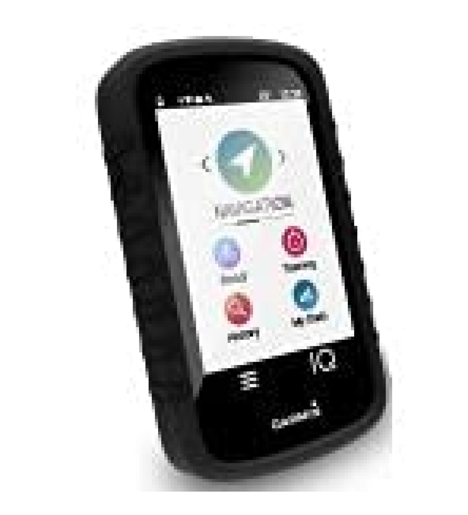 TUFF LUV Silicone Case and Screen Protector for Garmin Edge 830 GPS Black