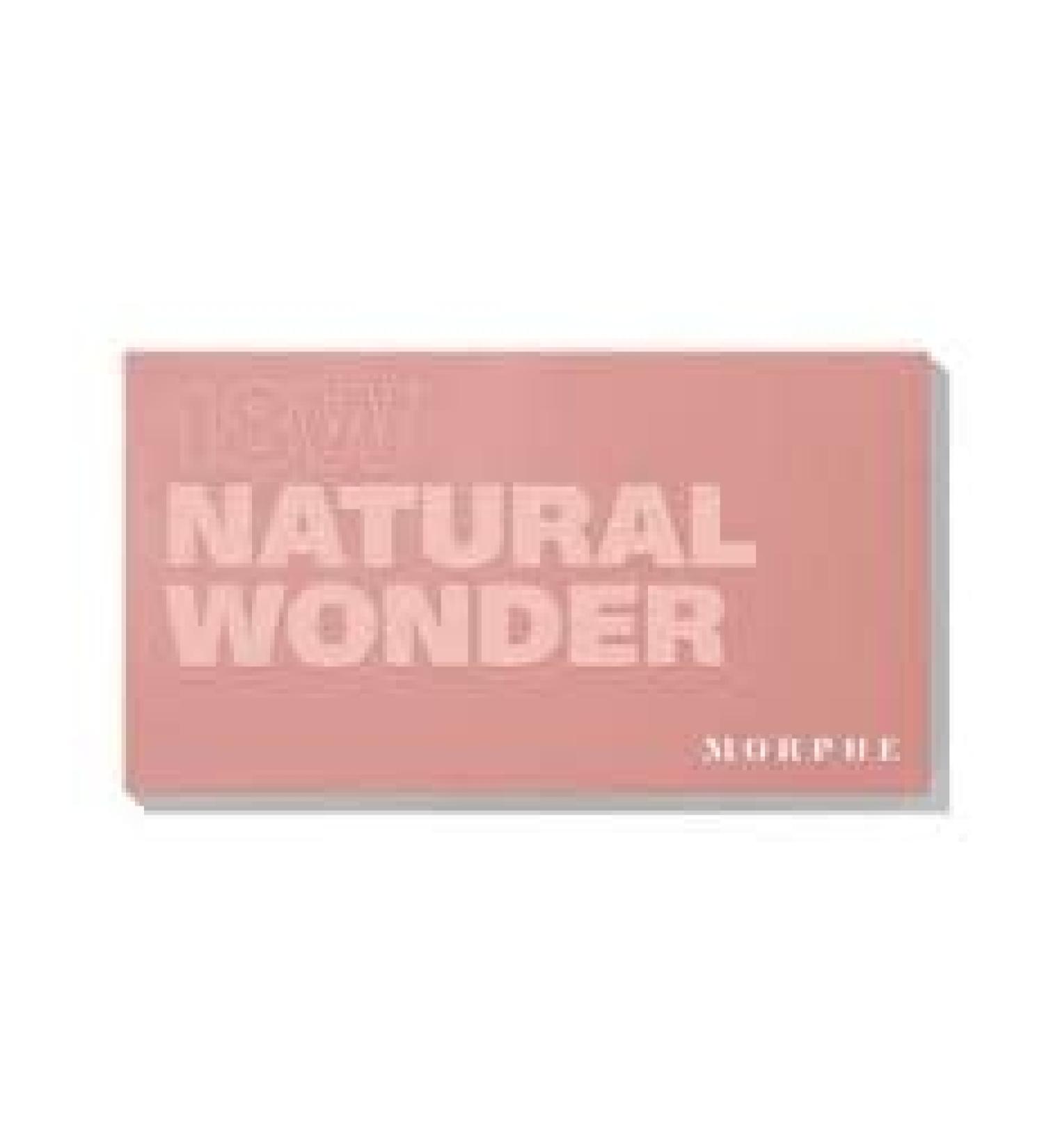 Morphe 18W Natural Wonder Artistry Palette - Authentic Beauty Essentials - Buy Online on GoSupps.com