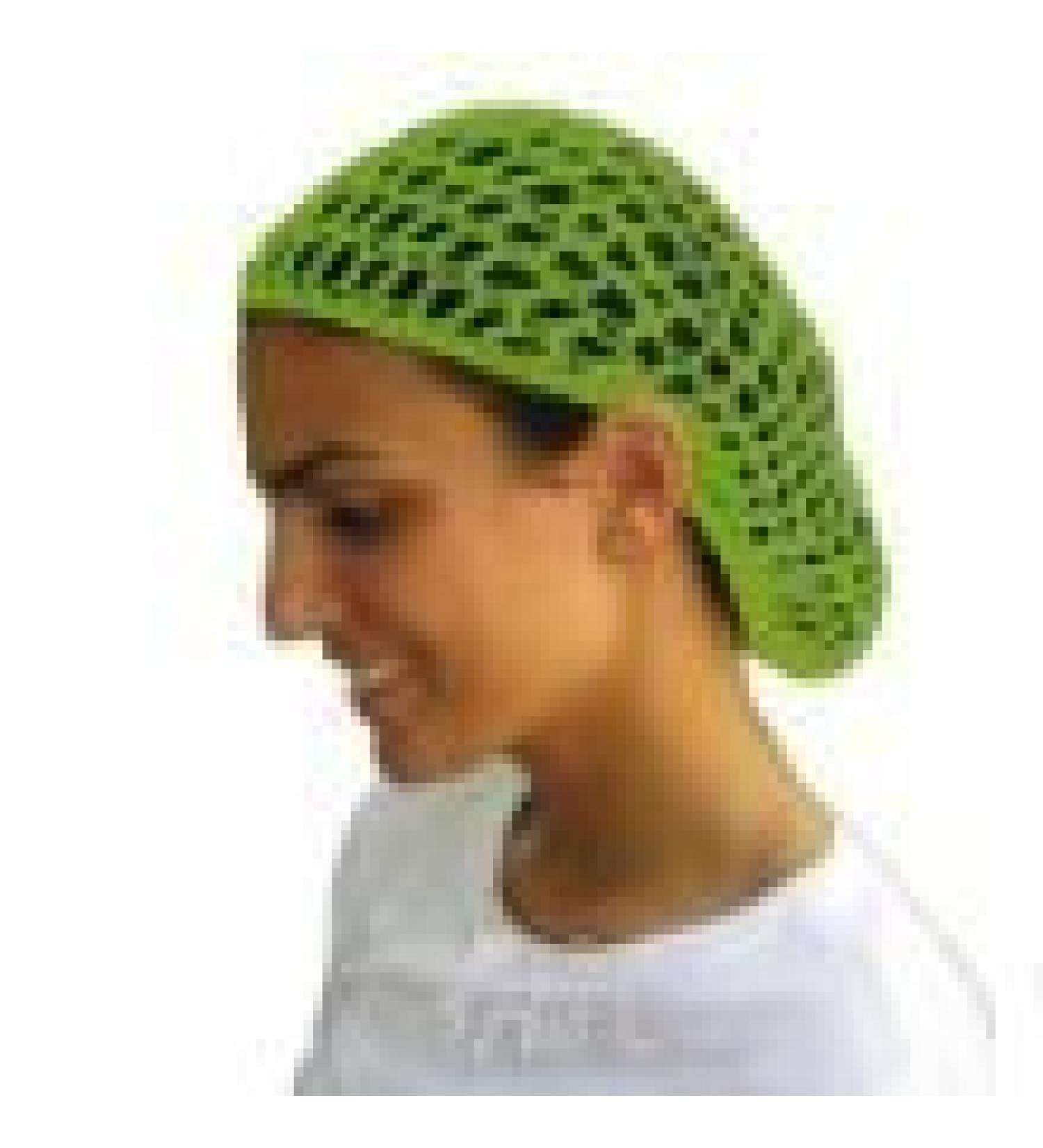 Thicker Hair Net Lime