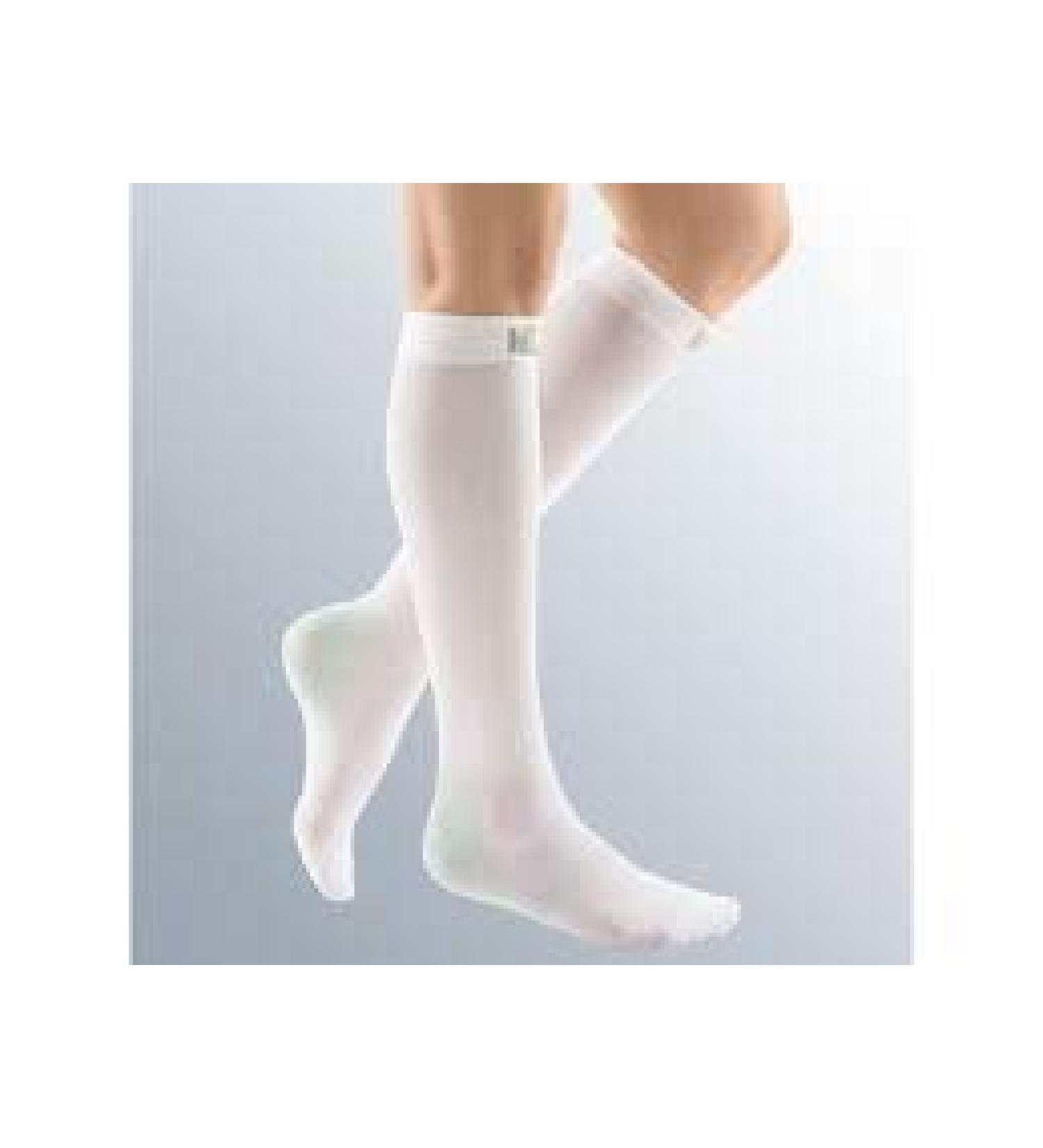 Medi ven Thrombexin 18 mmHg Knee Highs Size L White