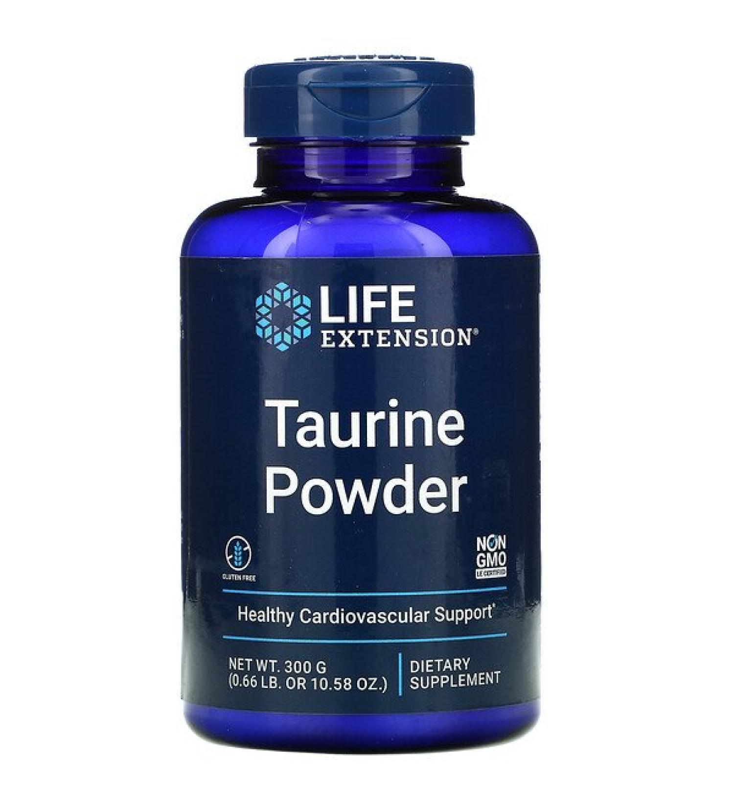 Life Extension Taurine Powder 10.58 oz (300 g)