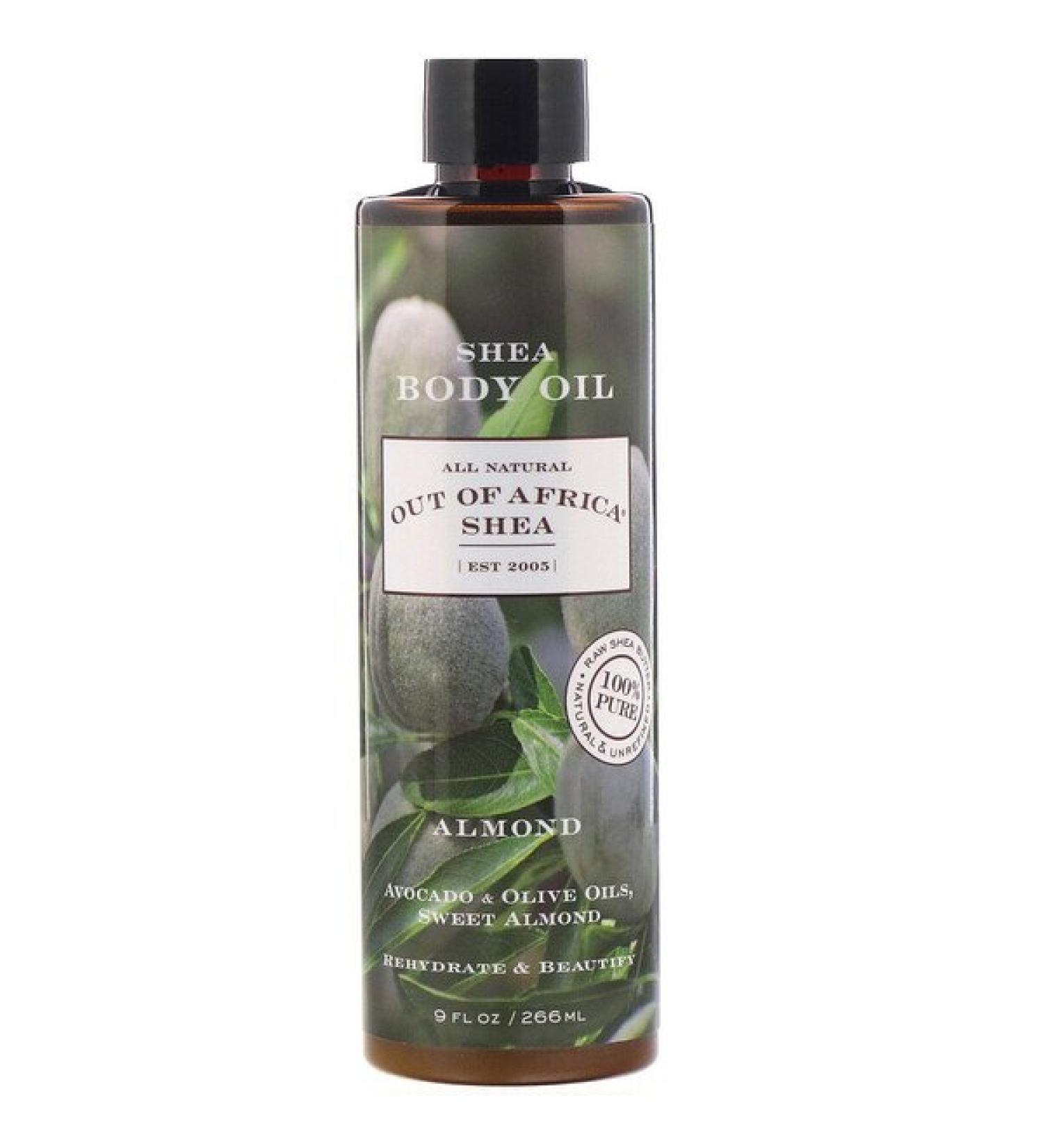 Out of Africa Shea Body Oil Almond 9 fl oz (266 ml)