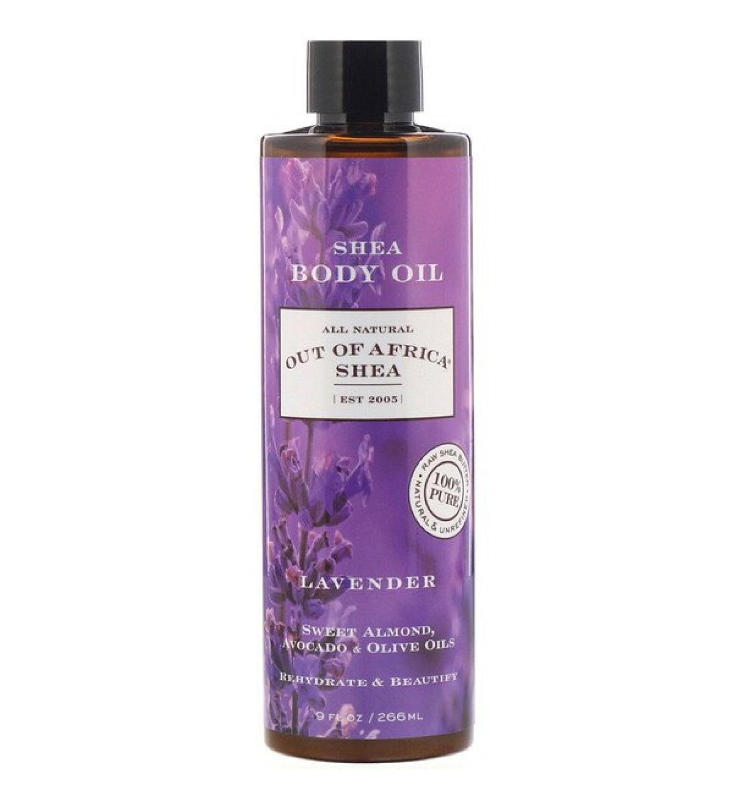 Out of Africa Shea Body Oil Lavender 9 fl oz (266 ml)