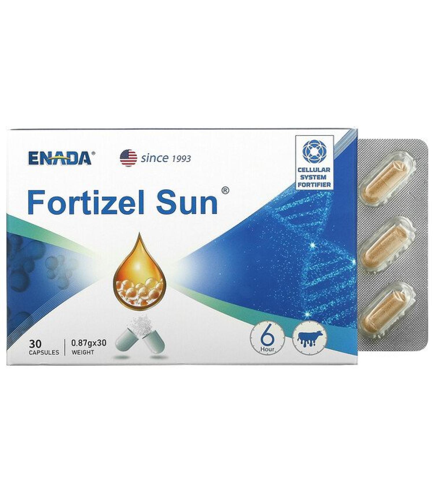 ENADA Fortizel Sun Cellular System Fortifier 30 Capsules