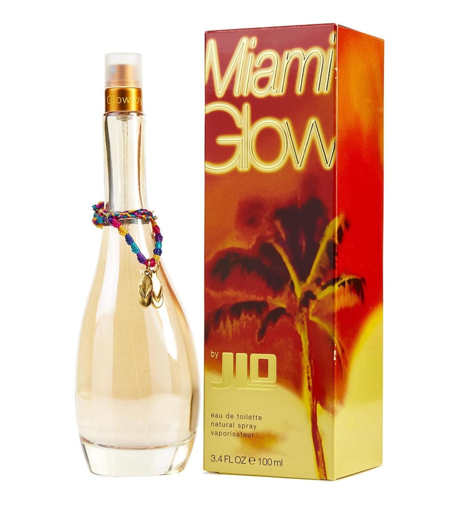 MIAMI GLOW by Jennifer Lopez - EDT SPRAY 3.4 OZ - WOMEN