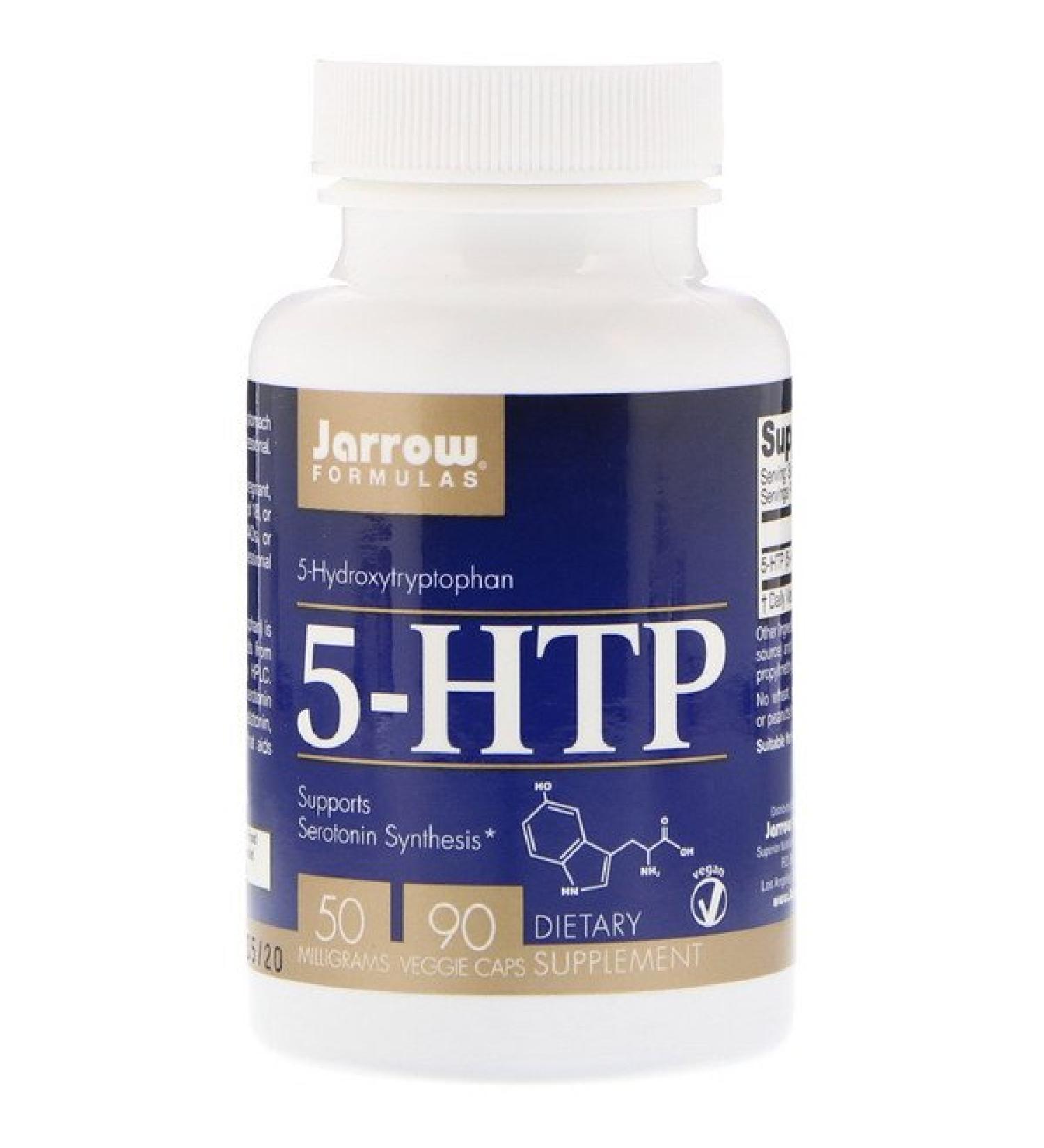 Jarrow Formulas 5-HTP 50 mg 90 Veggie Caps