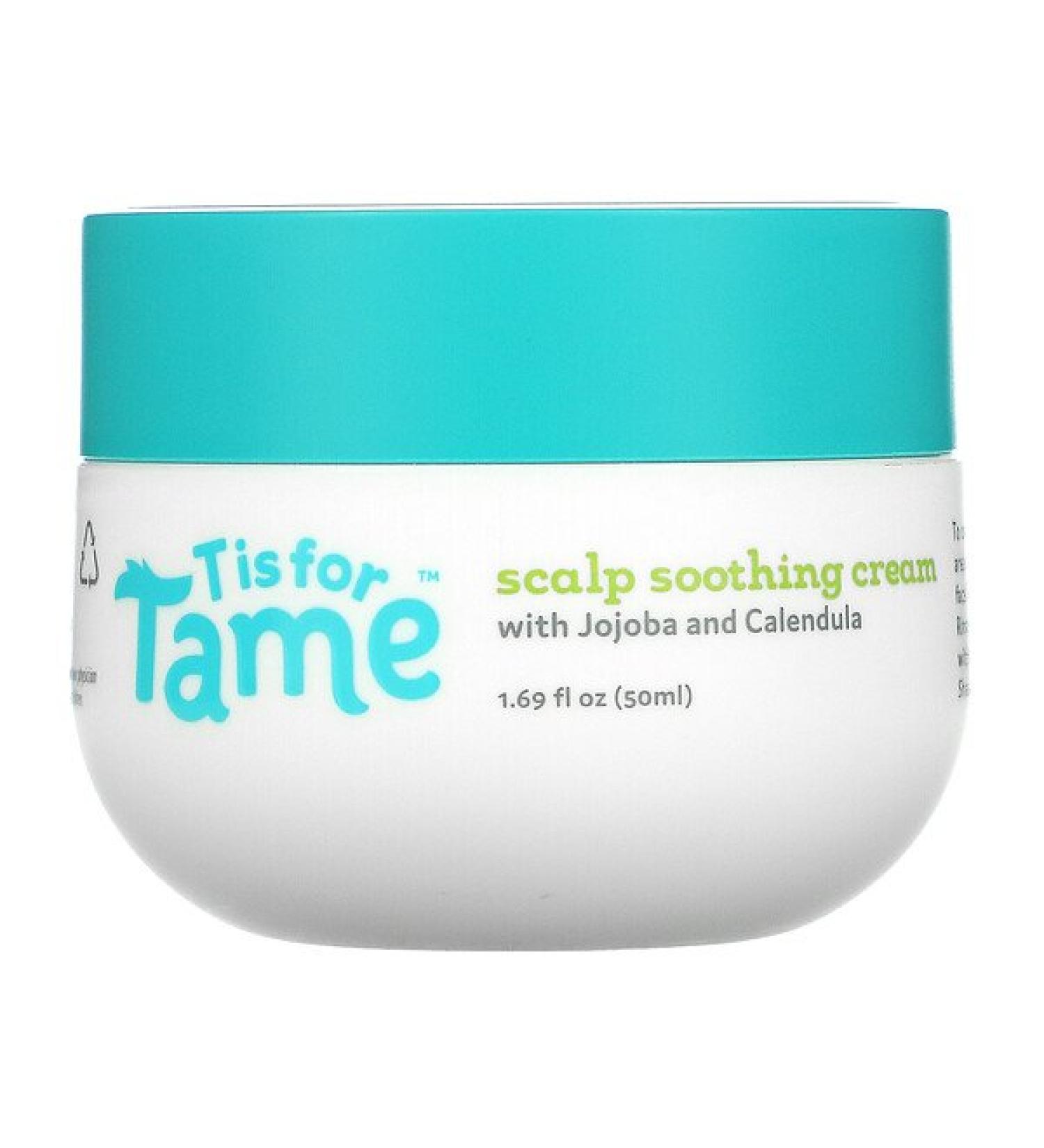 T is for Tame Scalp Soothing Cream | Jojoba & Calendula | 1.69 fl oz - Buy Online on GoSupps.com