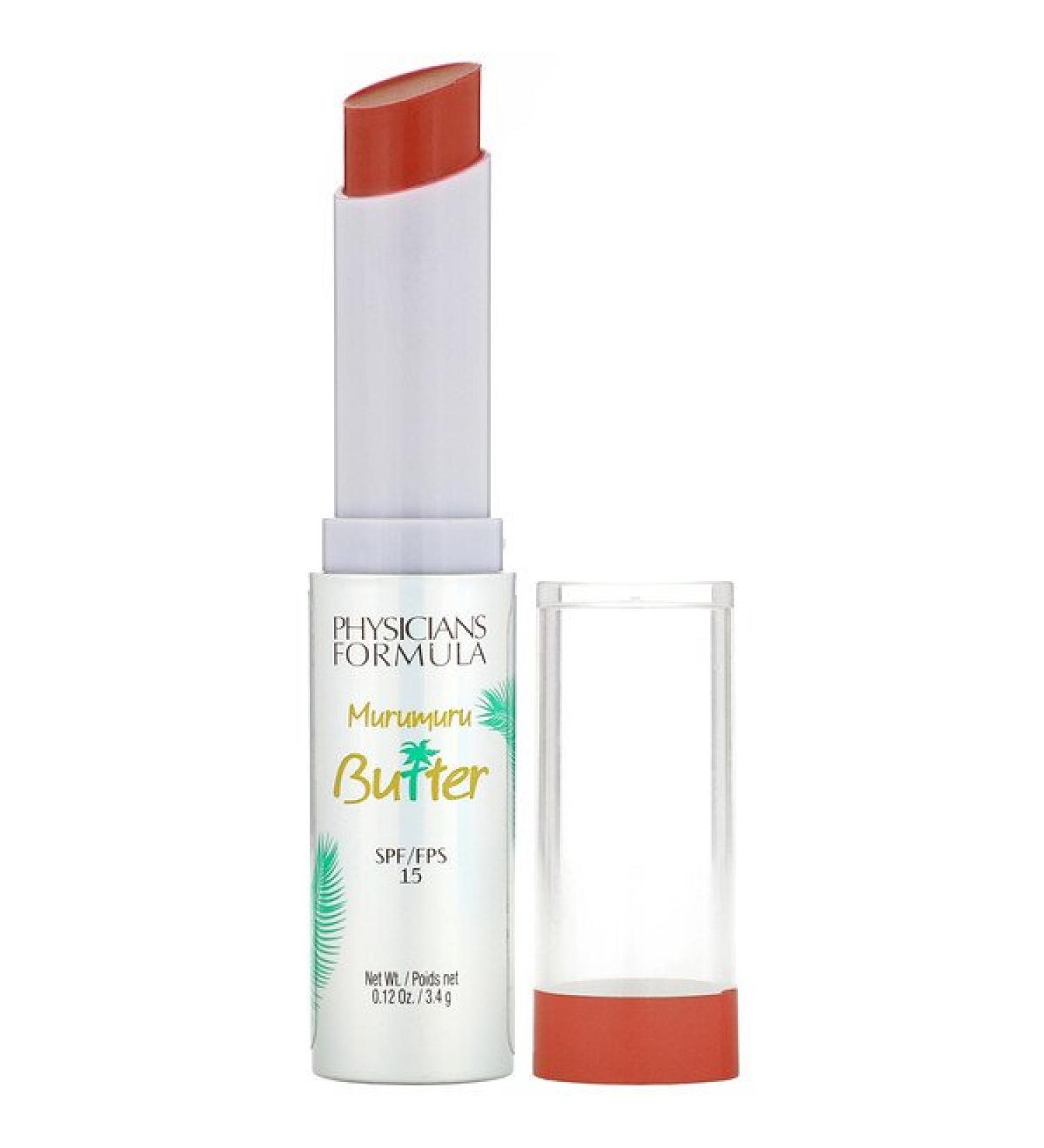 Physicians Formula Murumuru Butter Lip Cream SPF 15 Brazilian Nut 0.12 oz (3.4 g)