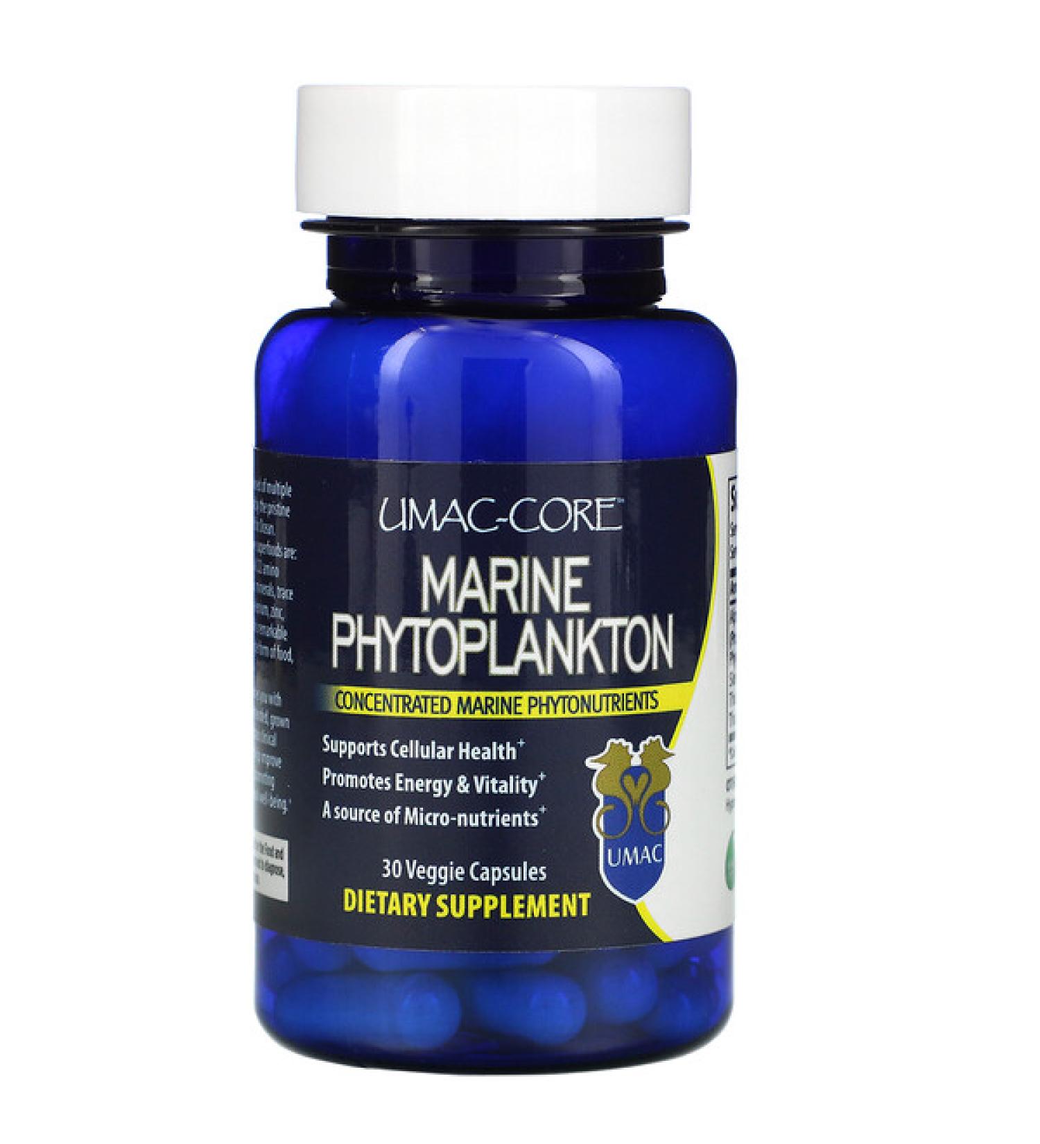 Umac-Core Marine Phytoplankton 30 Veggie Capsules