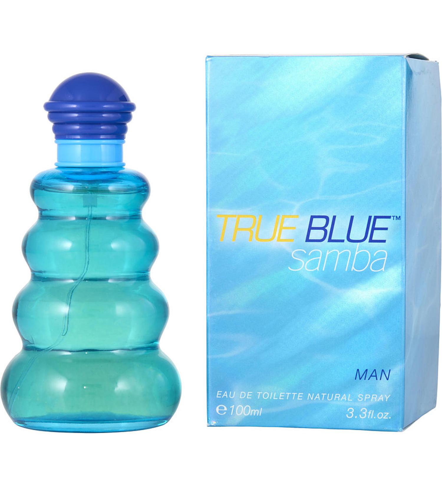 SAMBA TRUE BLUE by Perfumers Workshop - EDT SPRAY 3.3 OZ - MEN