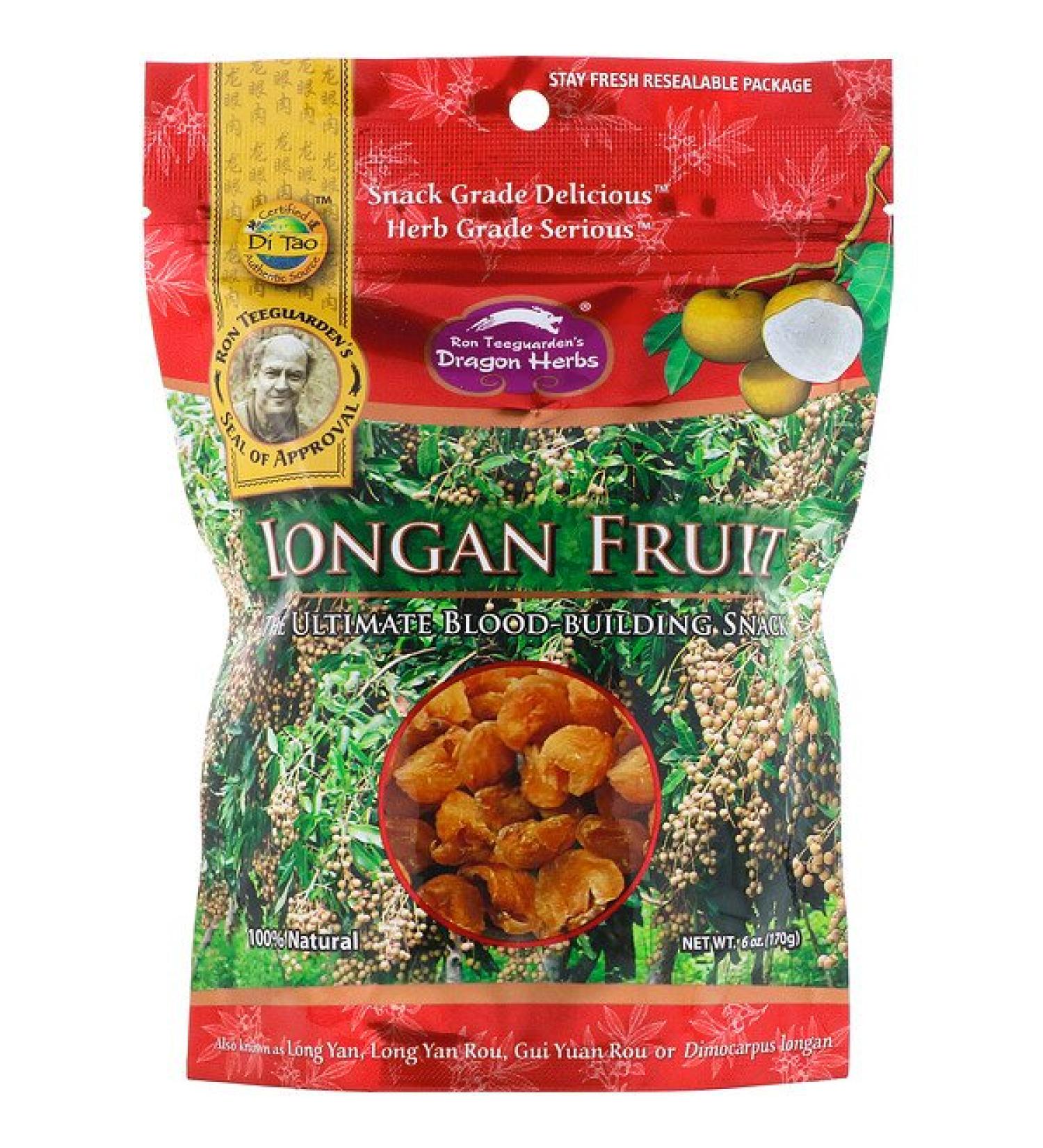 Dragon Herbs Longan Fruit 6 oz (170 g)