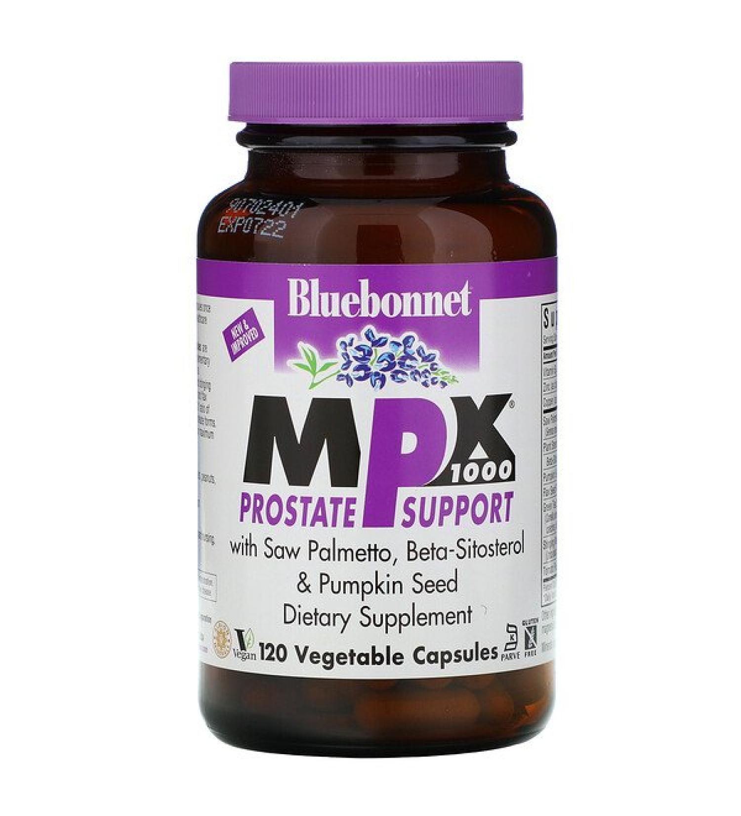 Bluebonnet Nutrition MPX 1000 Prostate Support 120 Vcaps